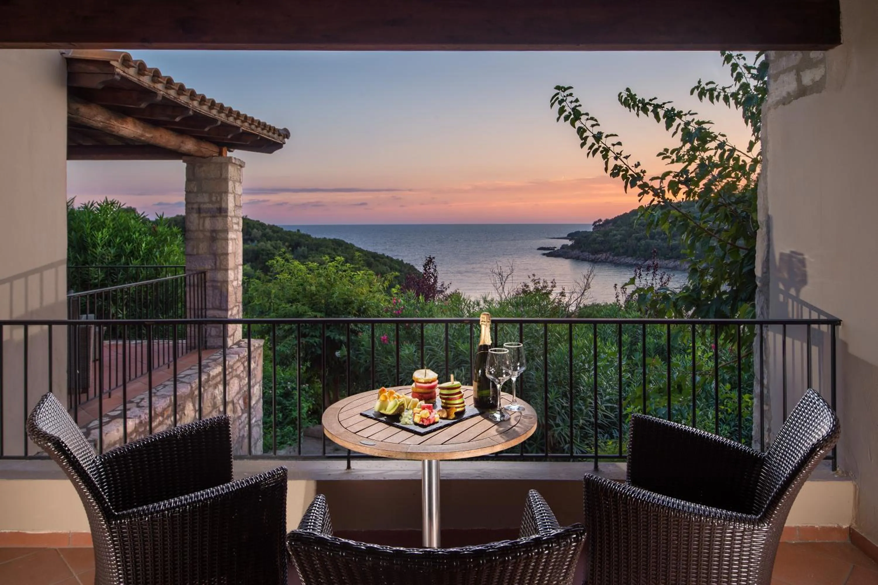 Balcony/Terrace in Movenpick Resort Agios Nikolaos Sivota