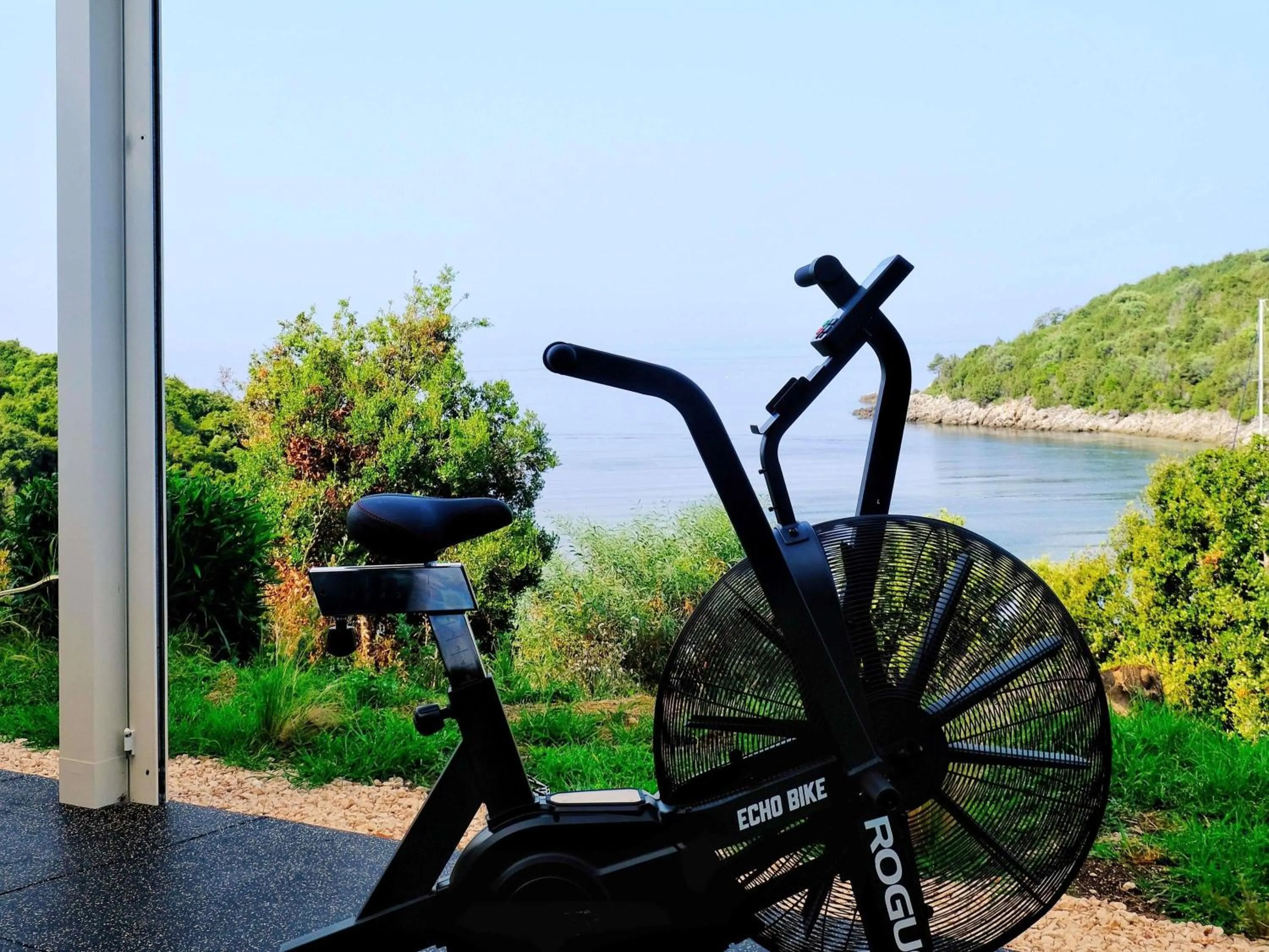 Fitness centre/facilities in Movenpick Resort Agios Nikolaos Sivota