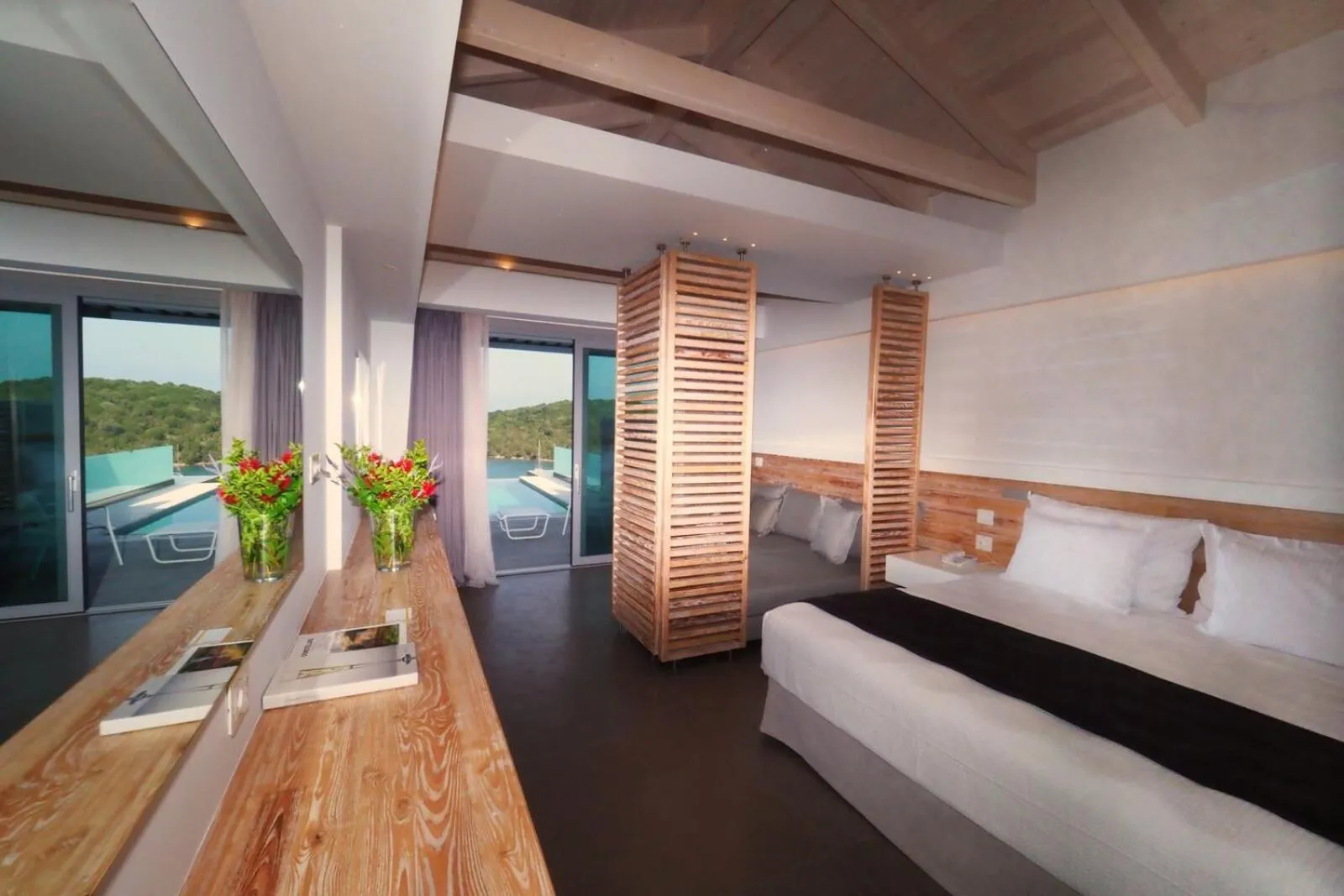 Bed in Movenpick Resort Agios Nikolaos Sivota