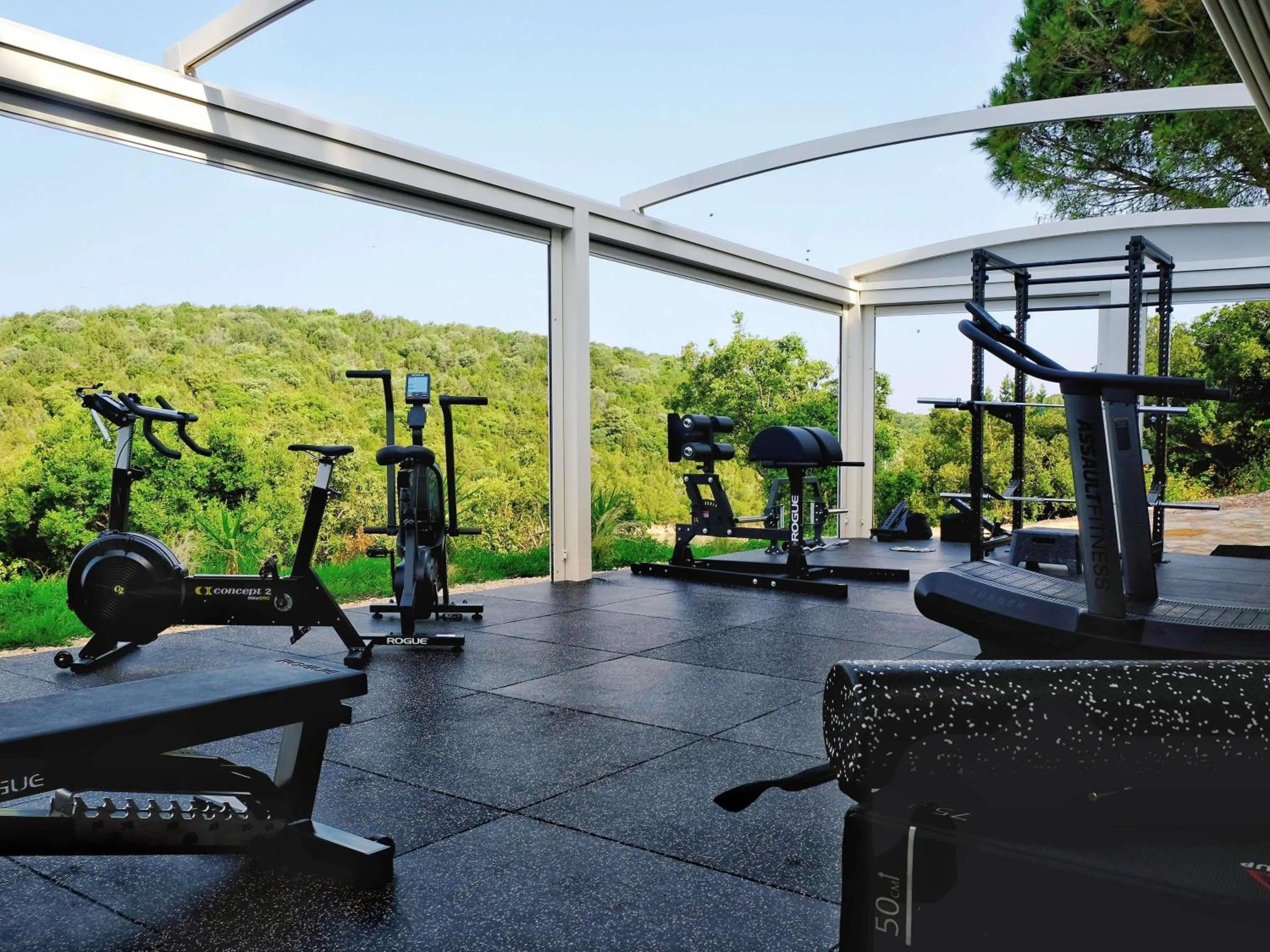 Fitness centre/facilities in Movenpick Resort Agios Nikolaos Sivota