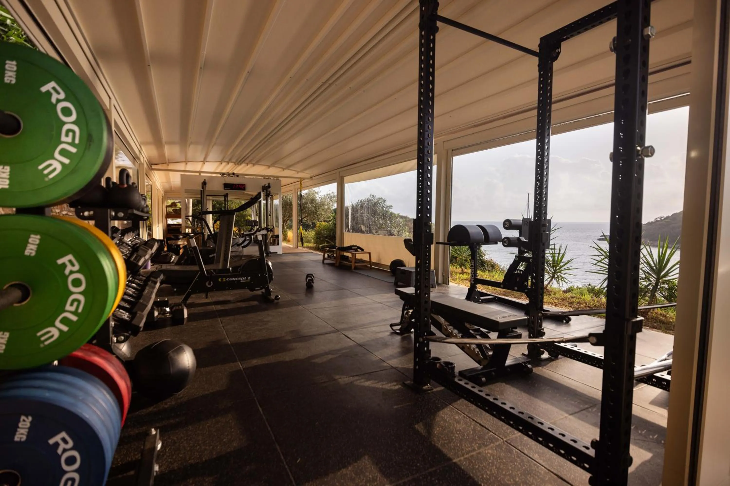 Fitness centre/facilities in Movenpick Resort Agios Nikolaos Sivota