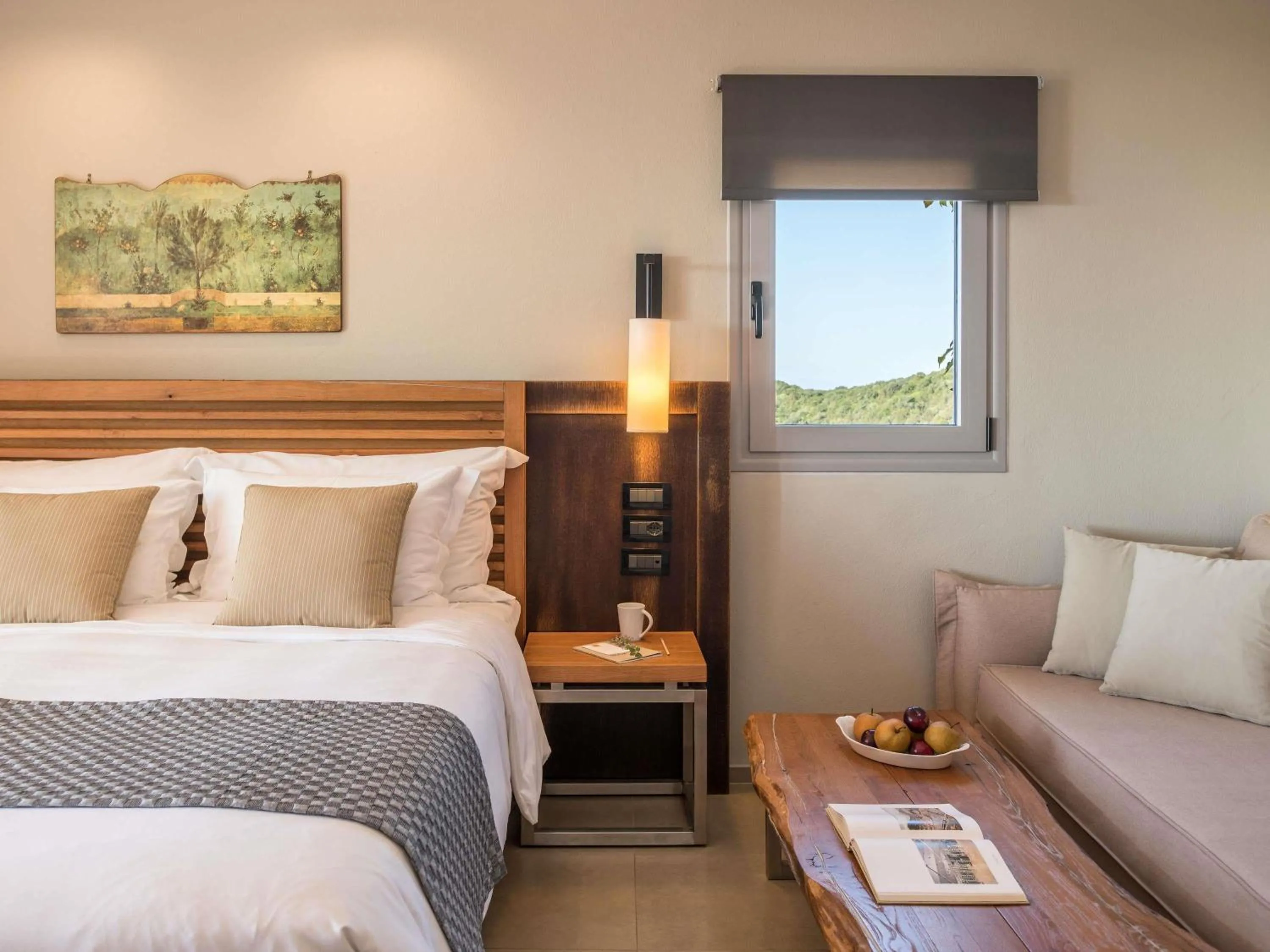 Bedroom, Bed in Movenpick Resort Agios Nikolaos Sivota