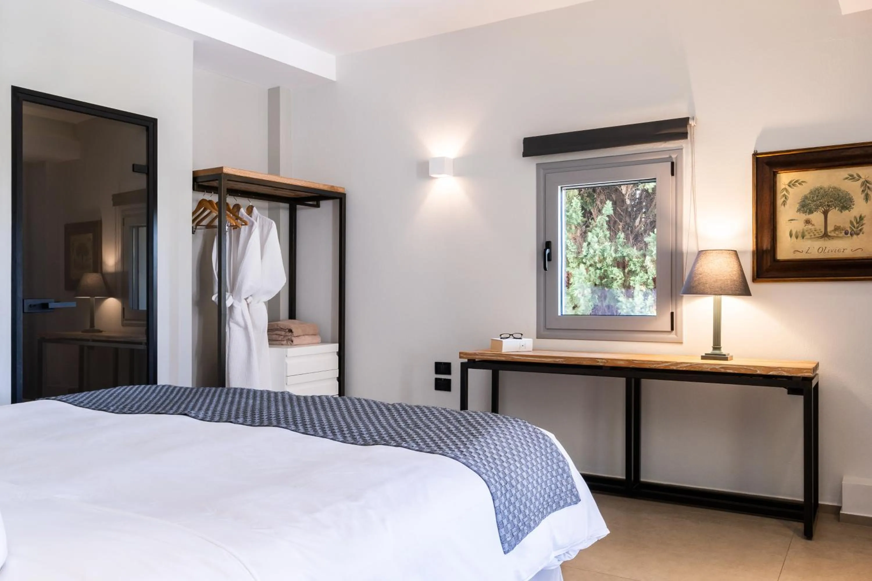 Bed in Movenpick Resort Agios Nikolaos Sivota