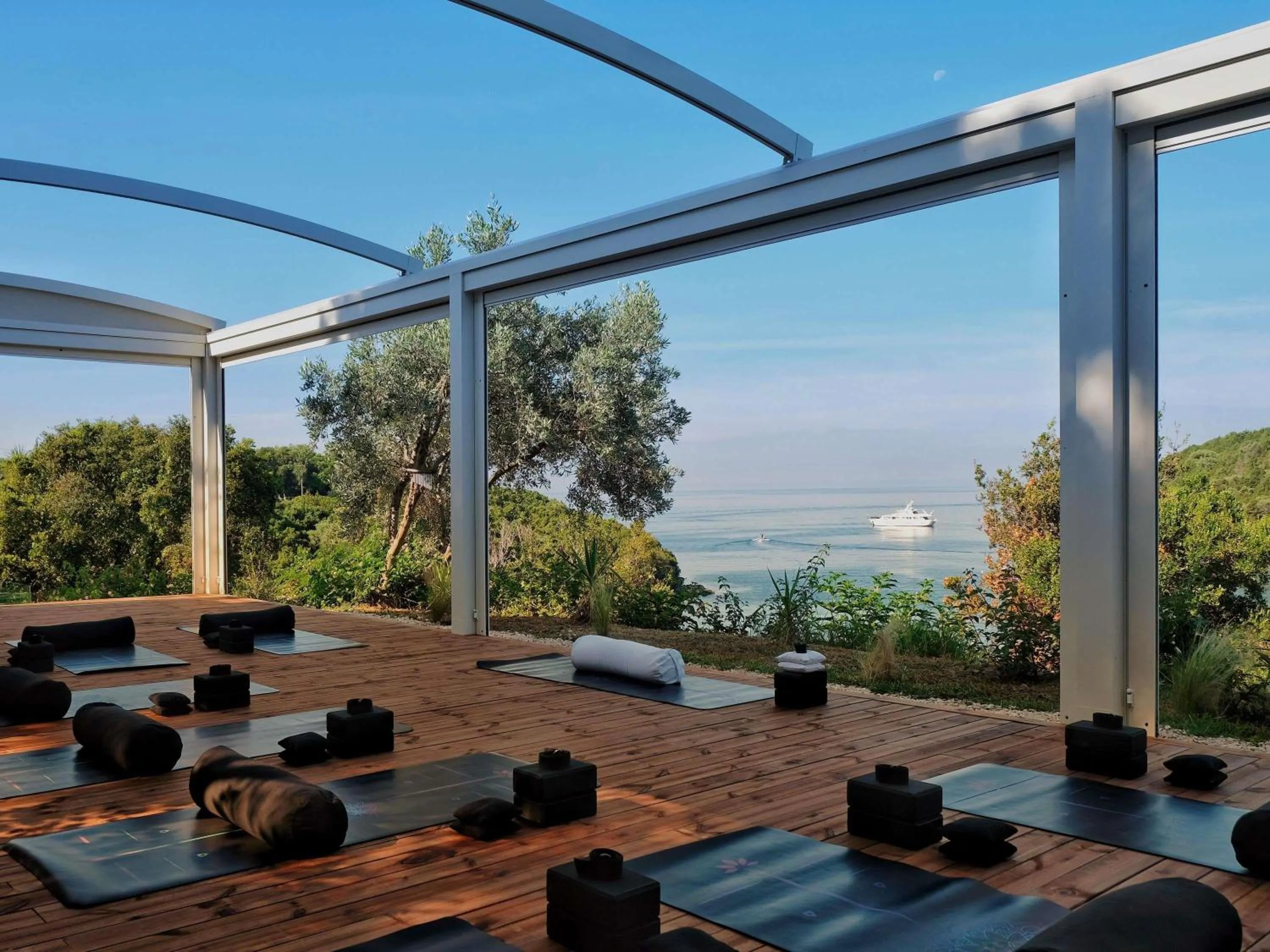 Fitness centre/facilities in Movenpick Resort Agios Nikolaos Sivota