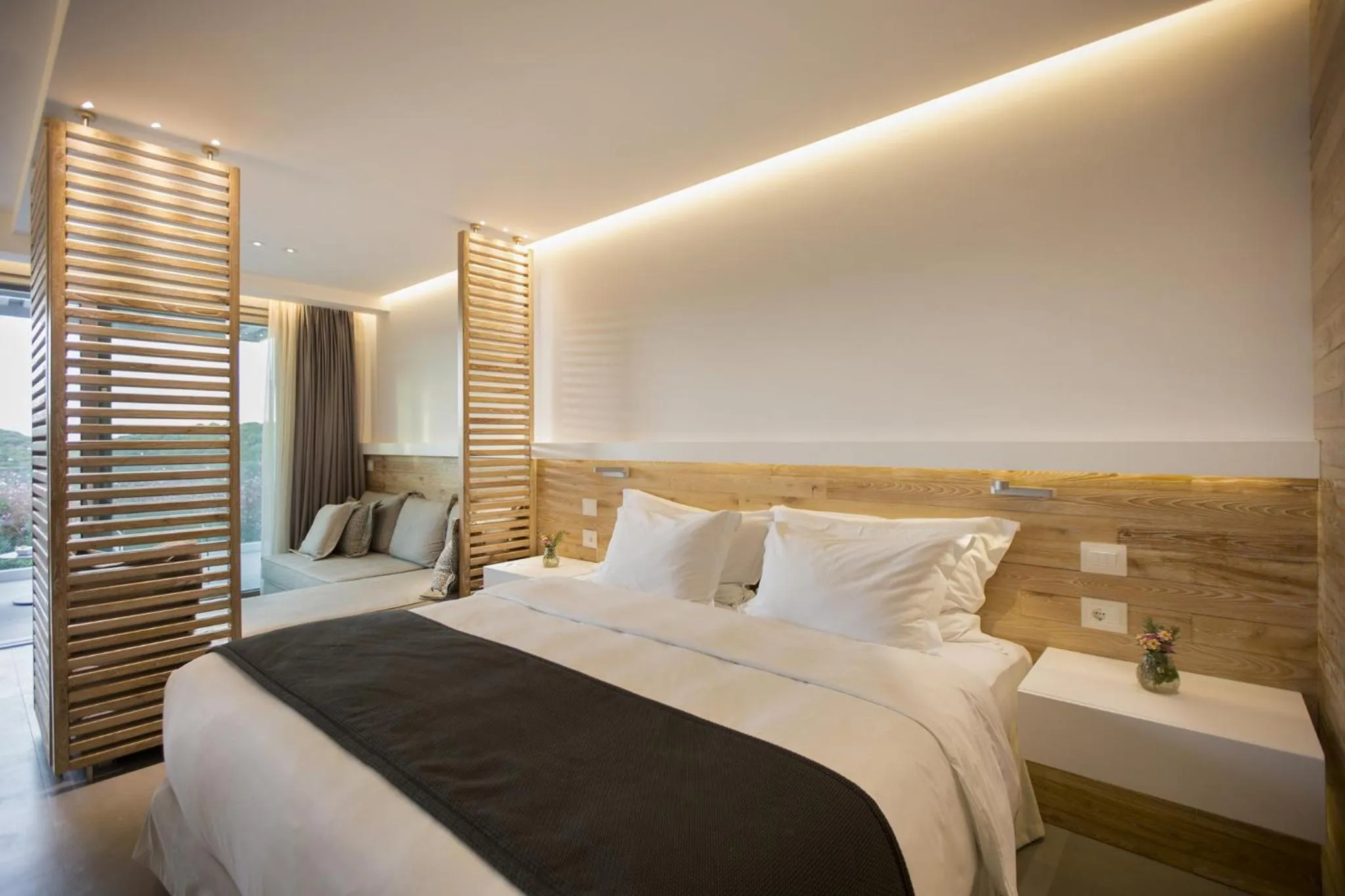 Bedroom, Bed in Movenpick Resort Agios Nikolaos Sivota