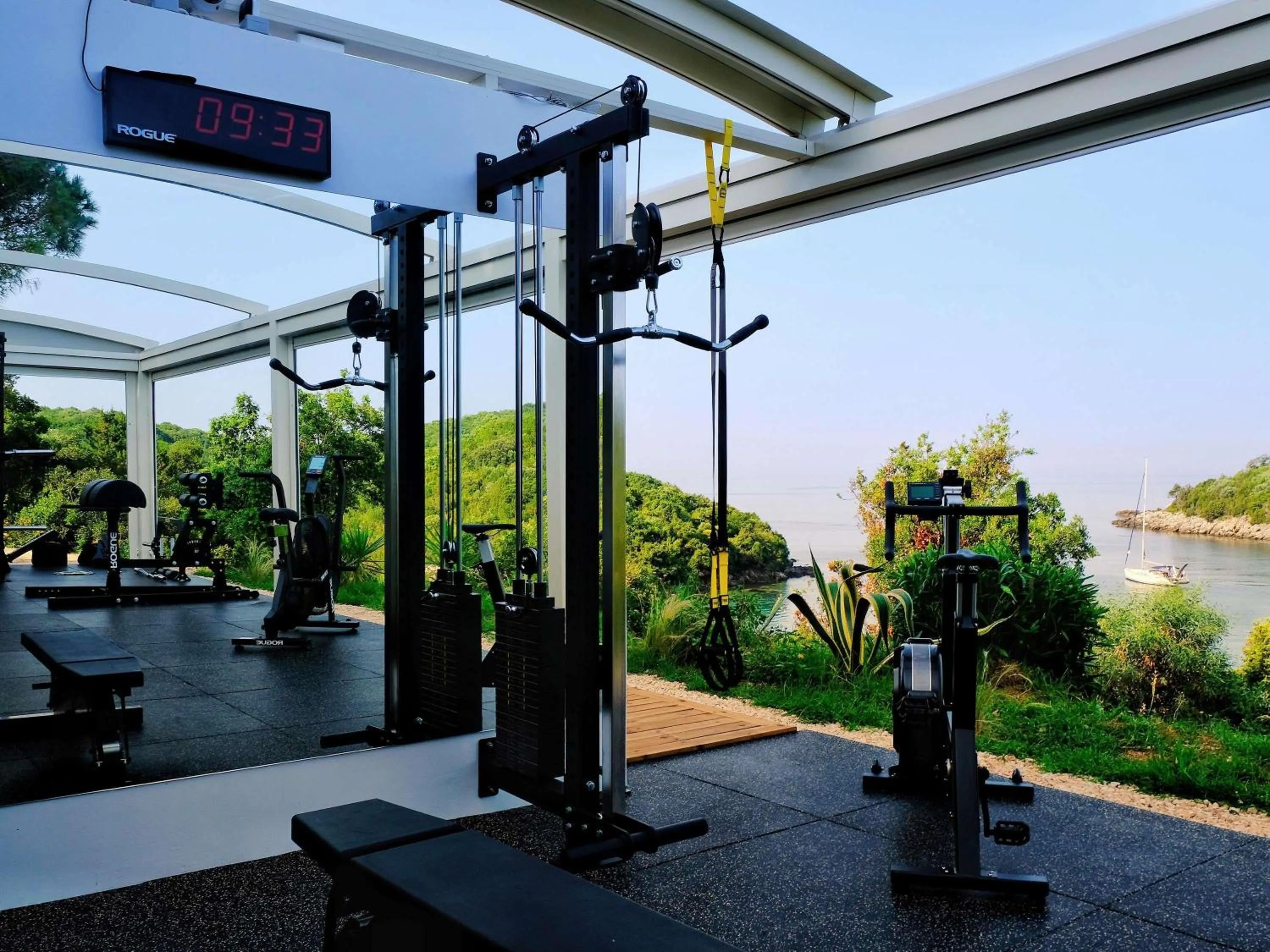 Fitness centre/facilities in Movenpick Resort Agios Nikolaos Sivota
