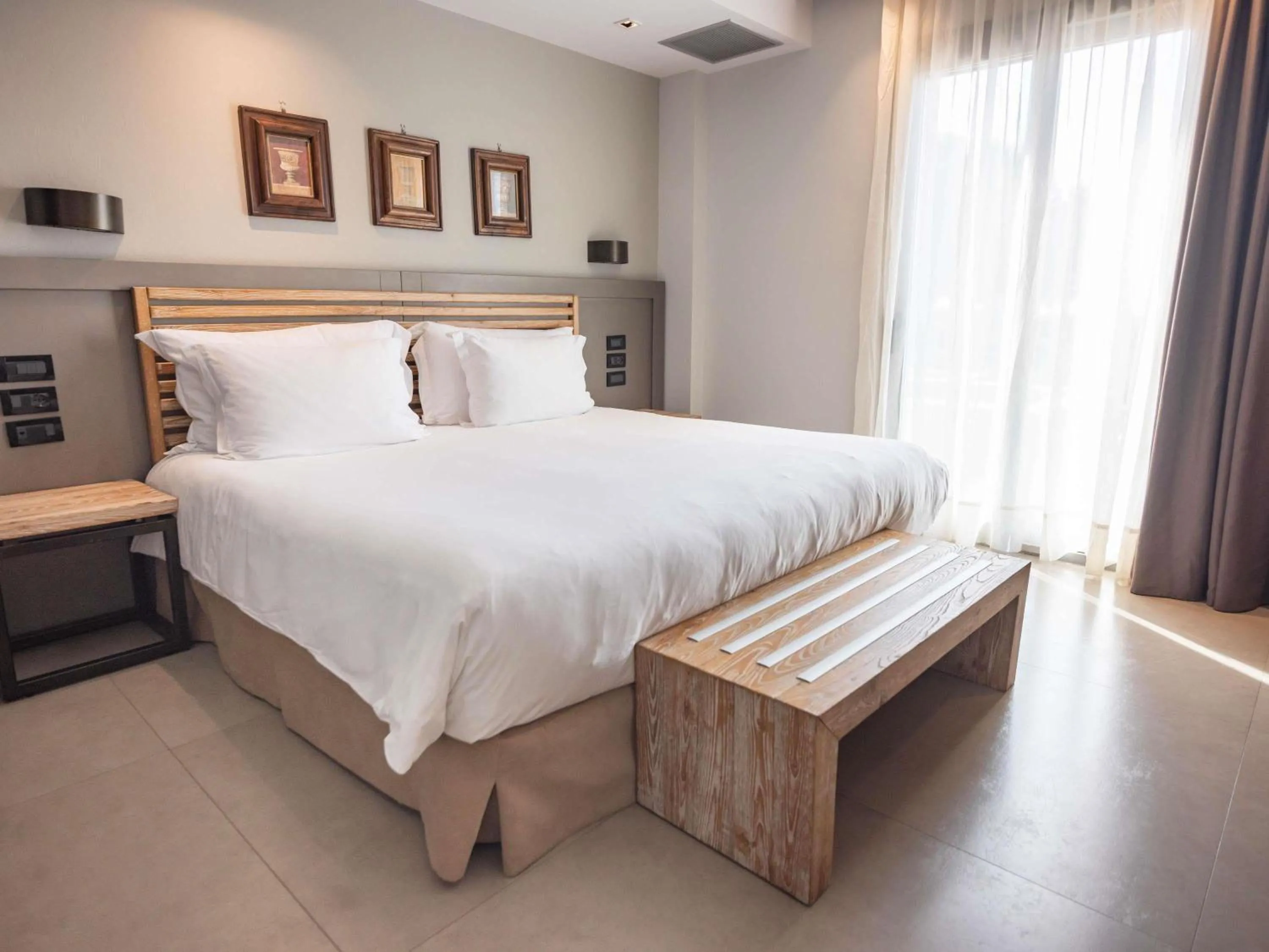 Bedroom, Bed in Movenpick Resort Agios Nikolaos Sivota