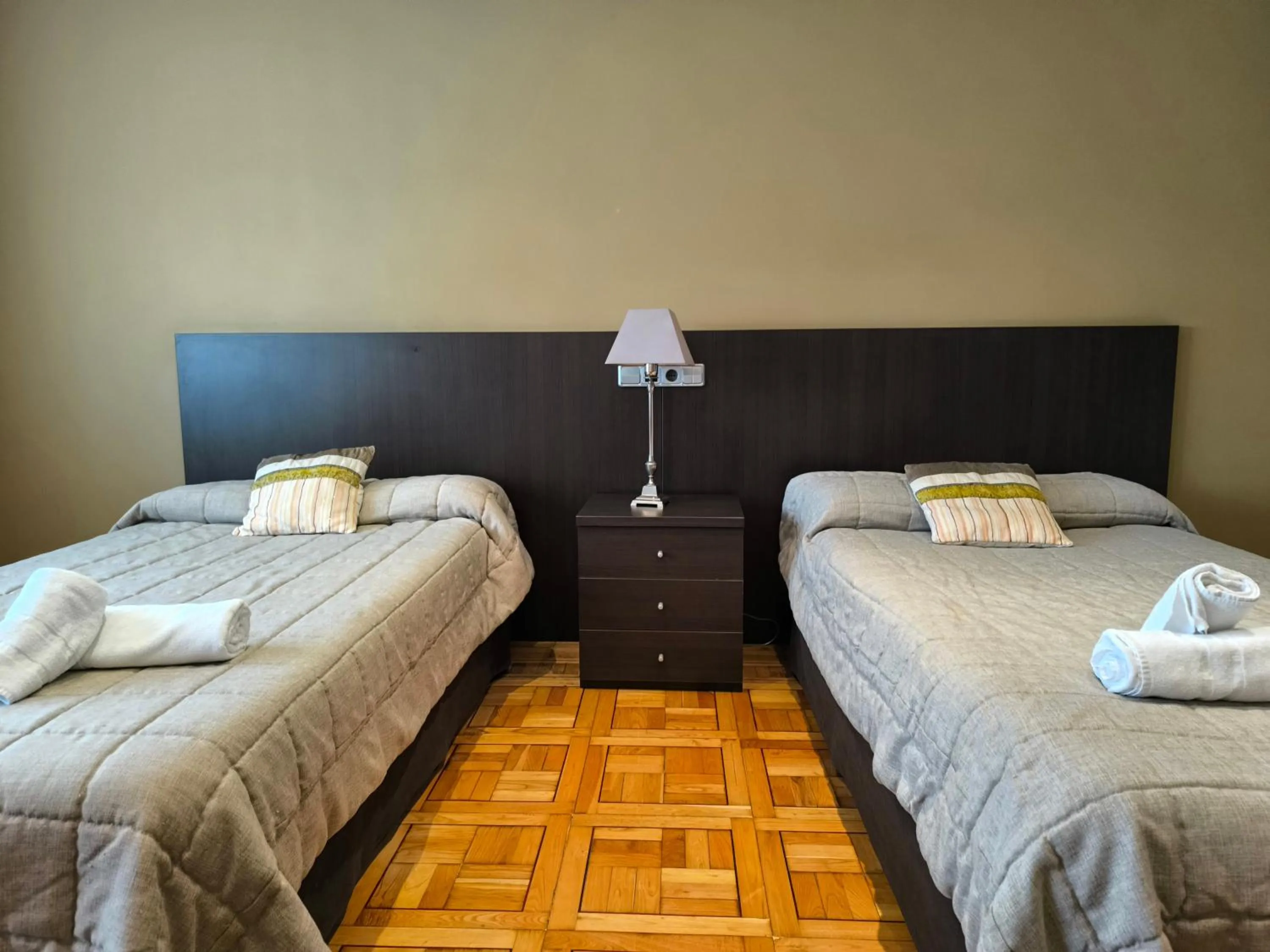 Bed in Hotel Santa Barbara