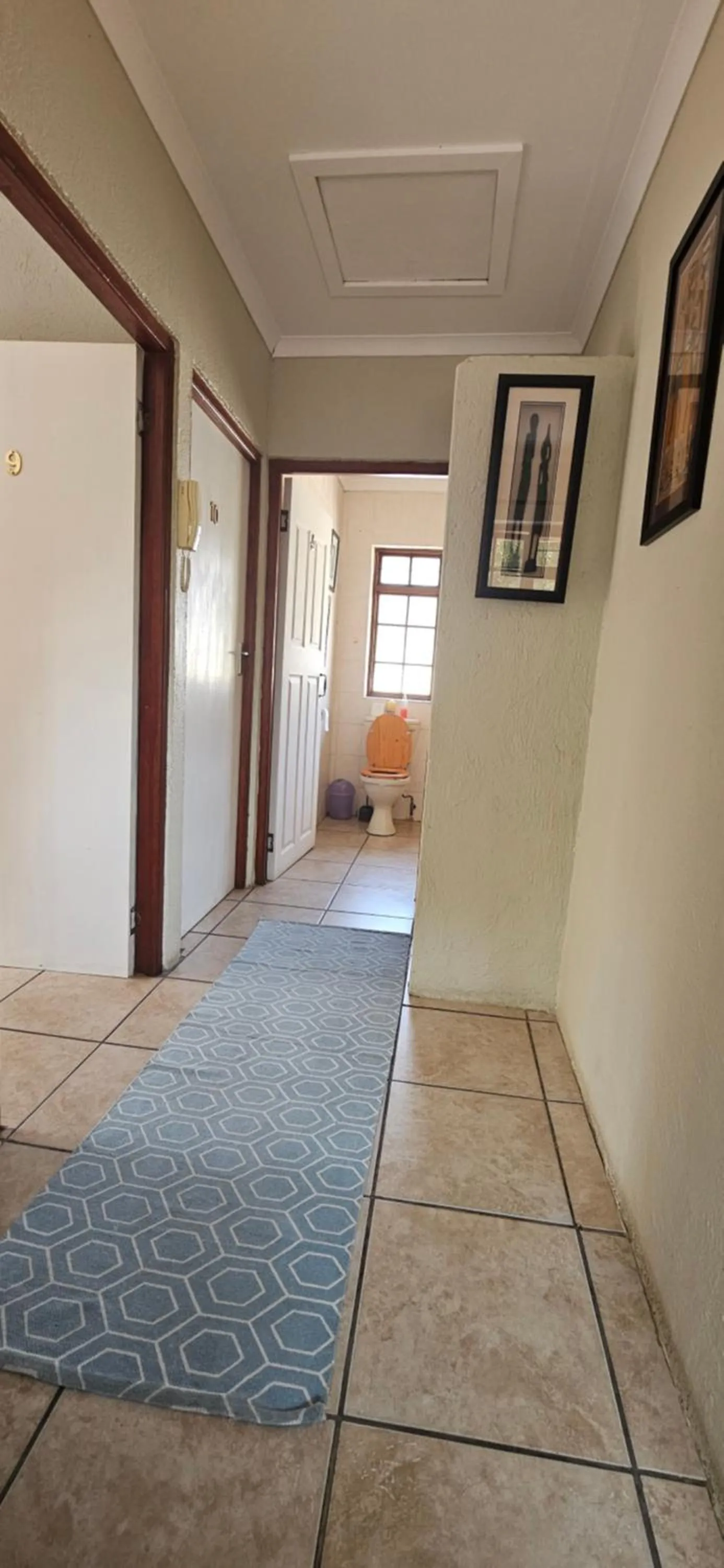 Balcony/Terrace, Bed in Old Vic Travellers Inn Nelspruit