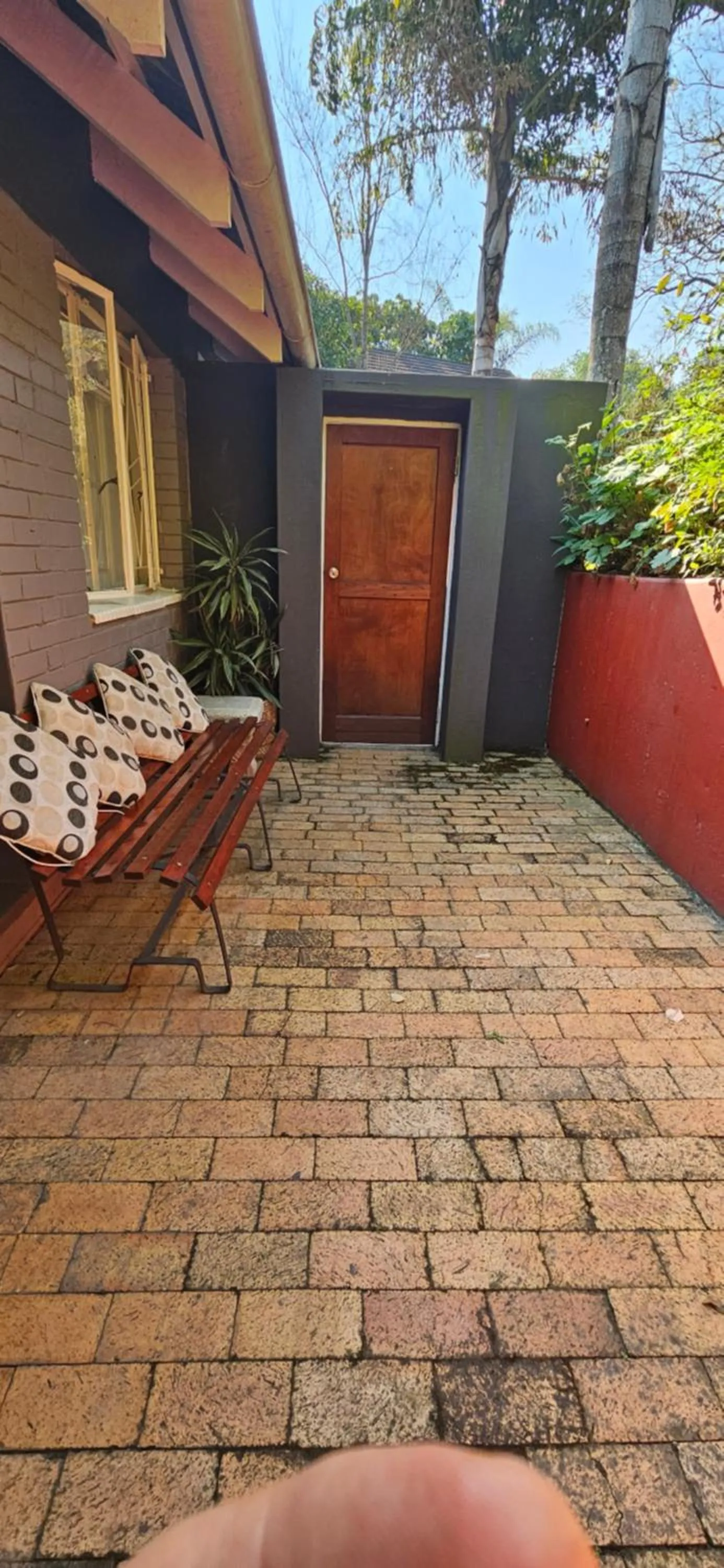 Balcony/Terrace in Old Vic Travellers Inn Nelspruit