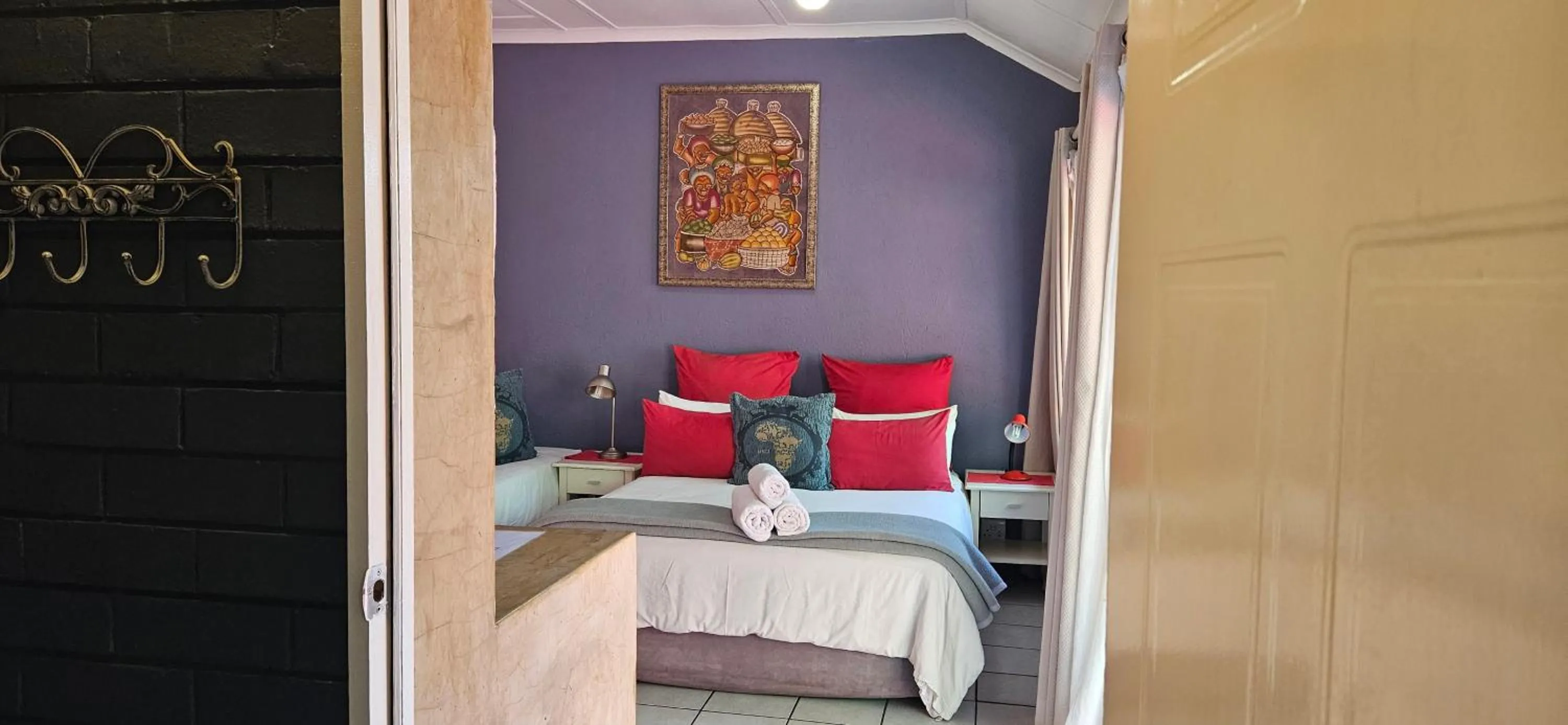 Bedroom, Bed in Old Vic Travellers Inn Nelspruit