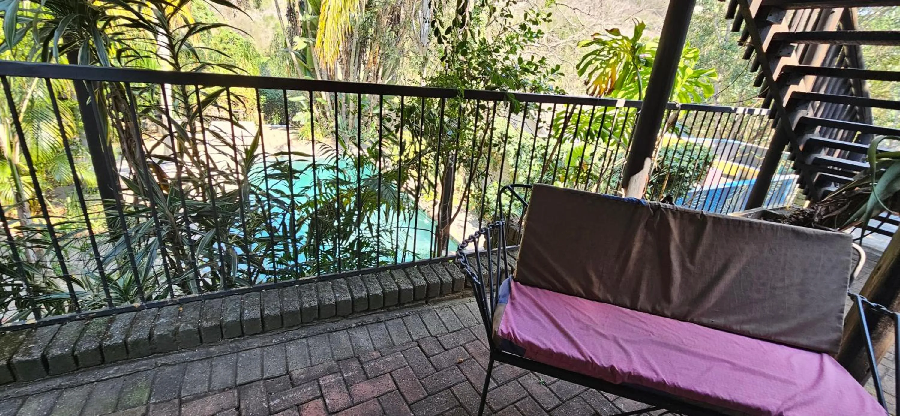 Balcony/Terrace in Old Vic Travellers Inn Nelspruit