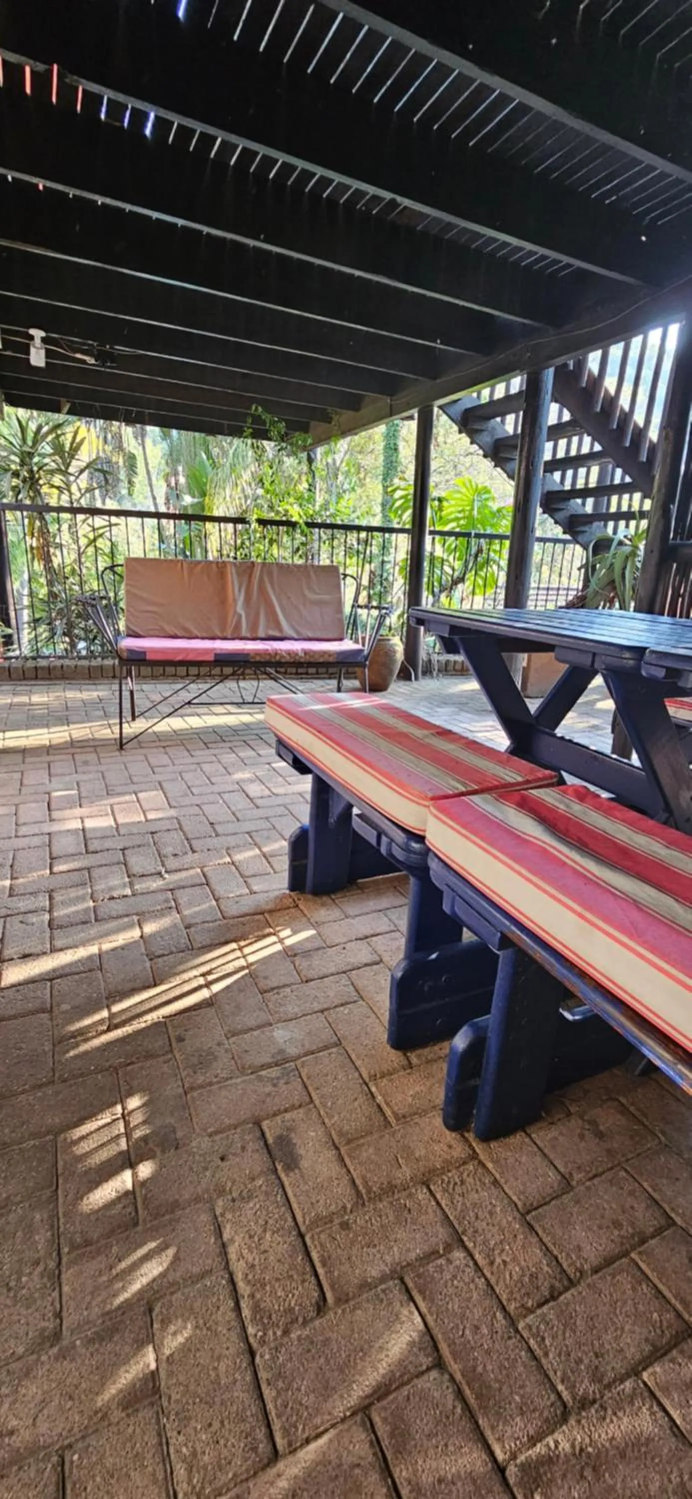 Balcony/Terrace in Old Vic Travellers Inn Nelspruit