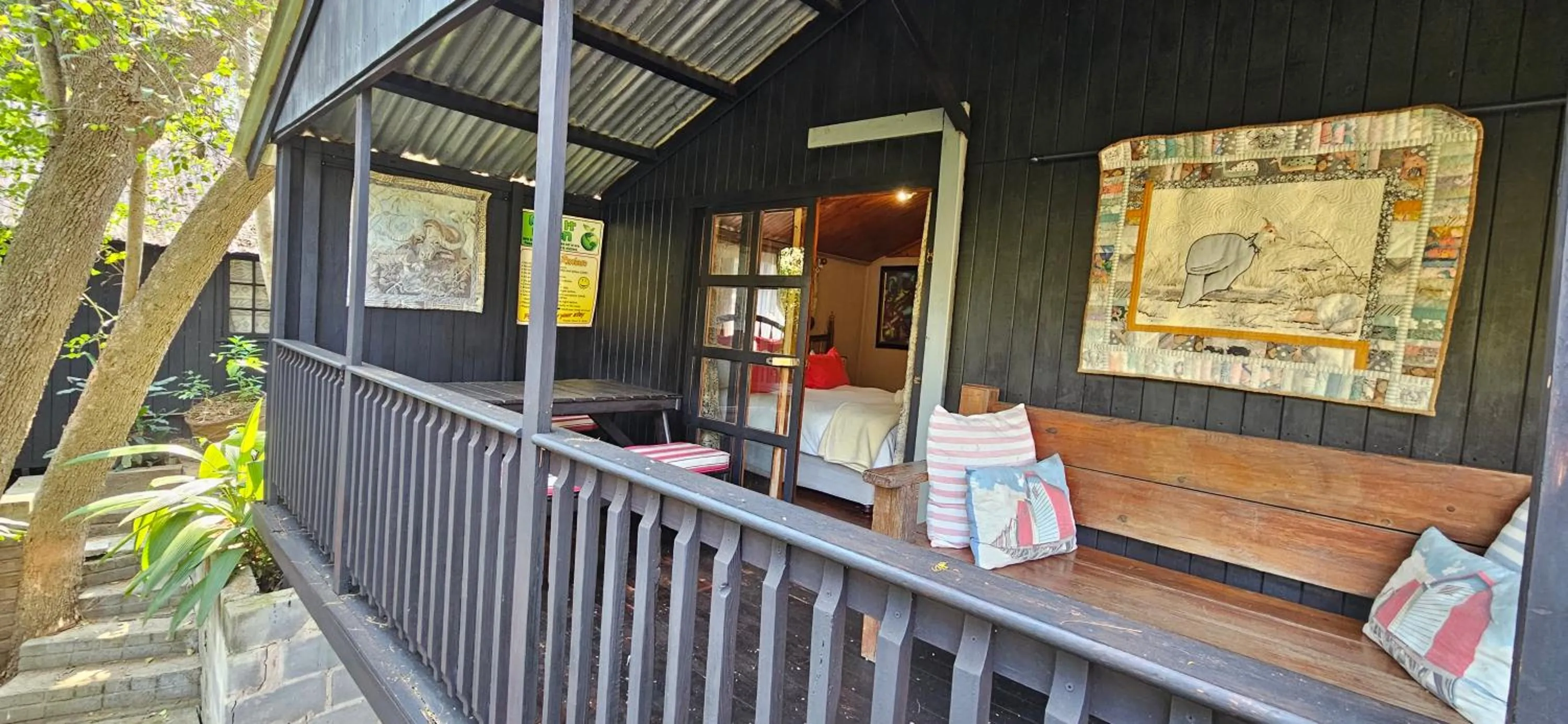 Balcony/Terrace in Old Vic Travellers Inn Nelspruit