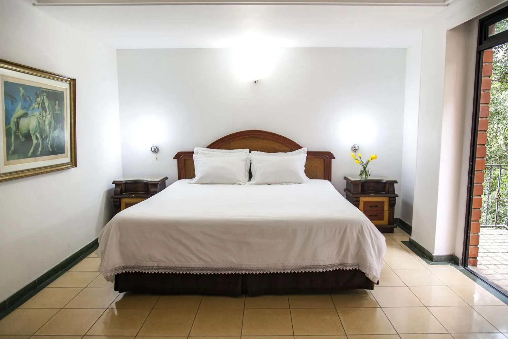 Bed in Hotel Casa Laureles