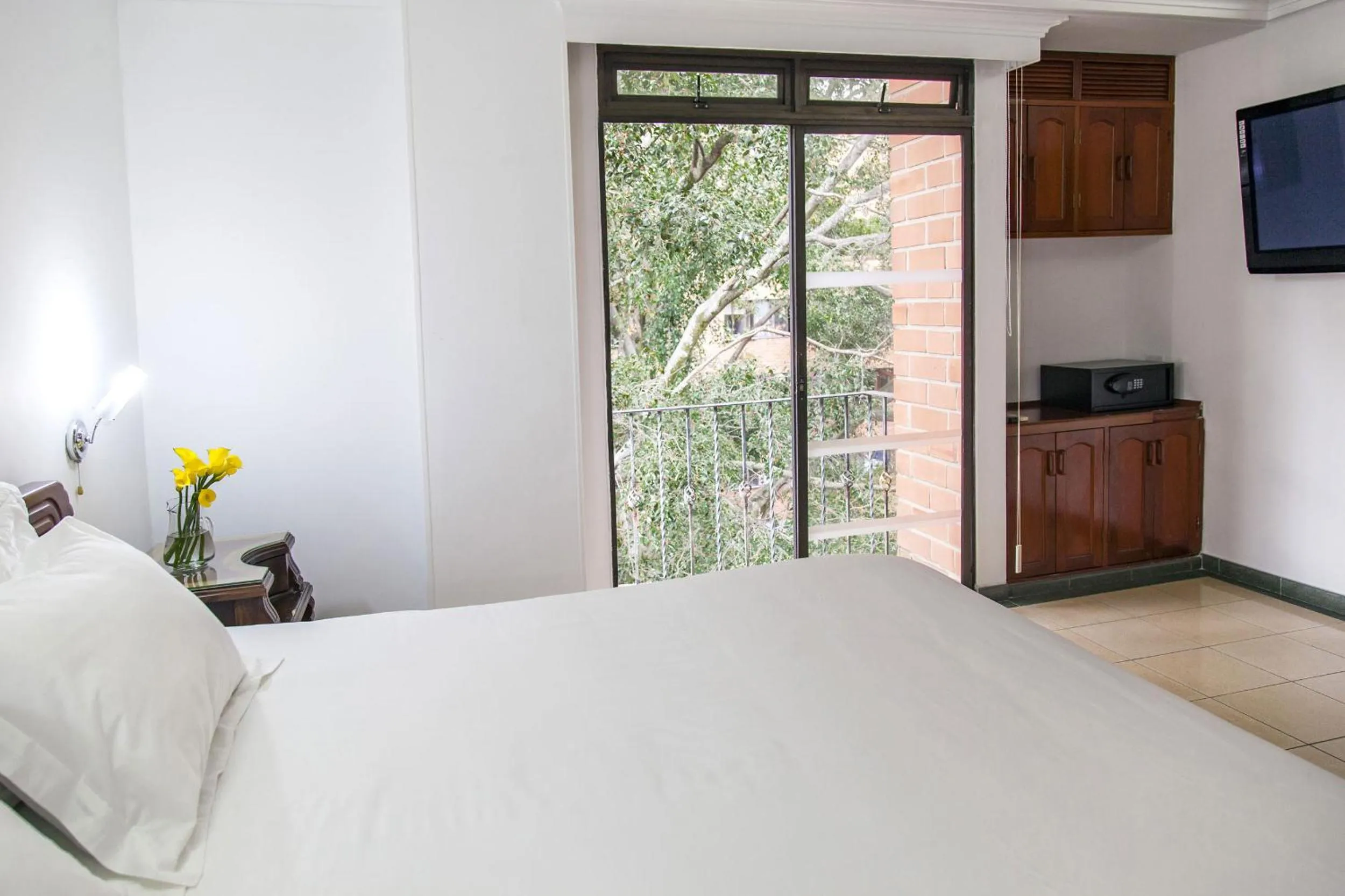Bed in Hotel Casa Laureles