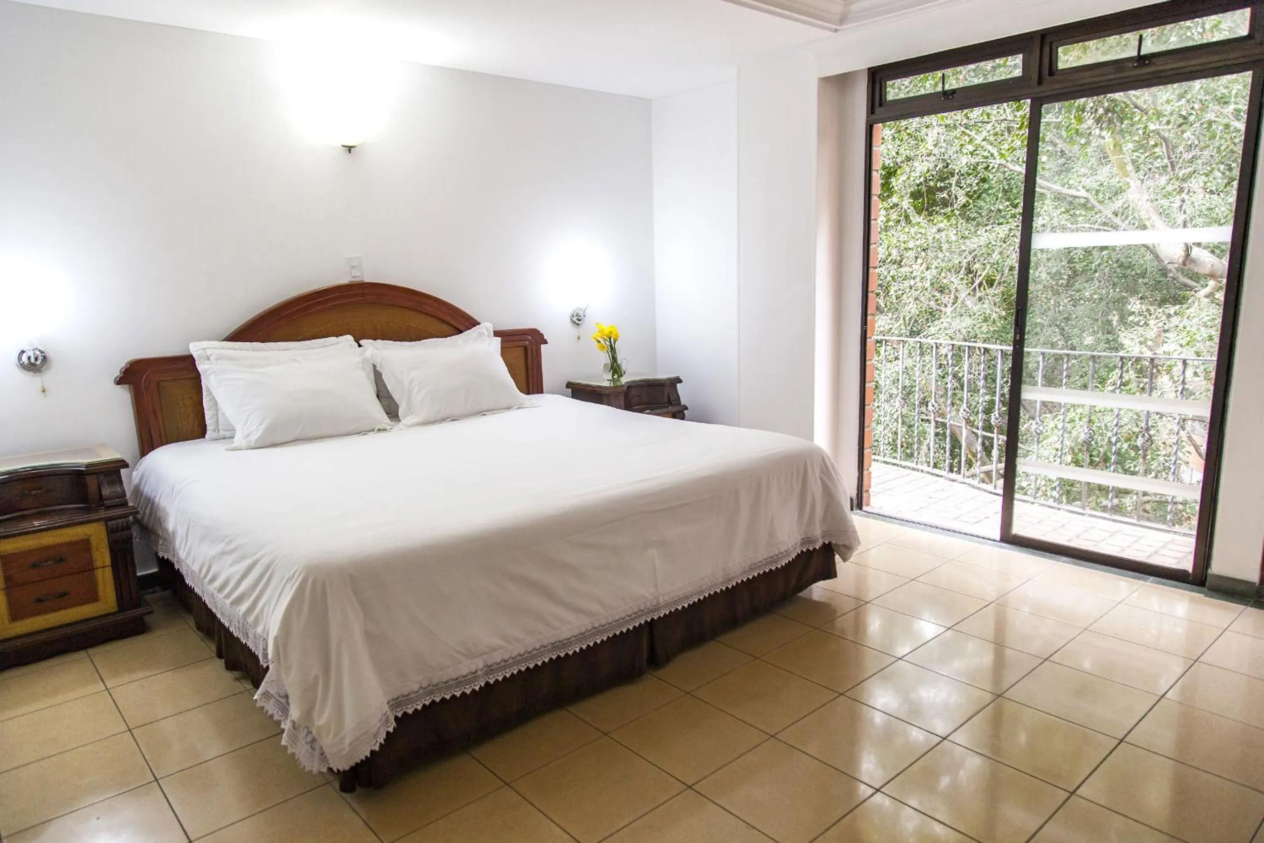Bed in Hotel Casa Laureles