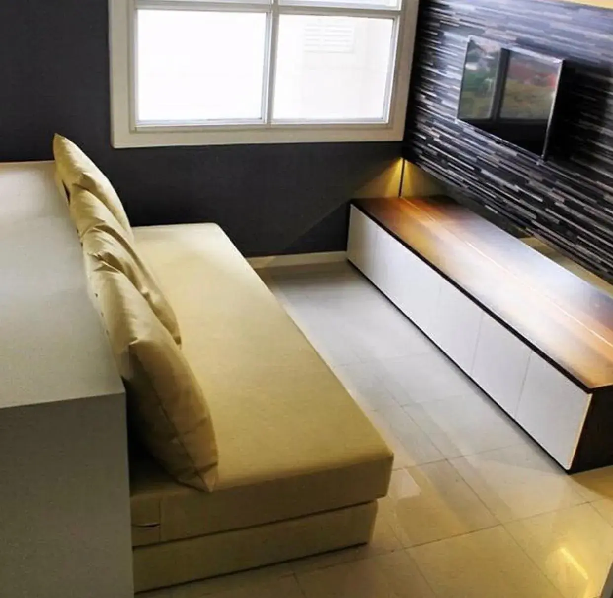 Bed in Sam’s Parahyangan Residence Bed in Sam’s Parahyangan Residence