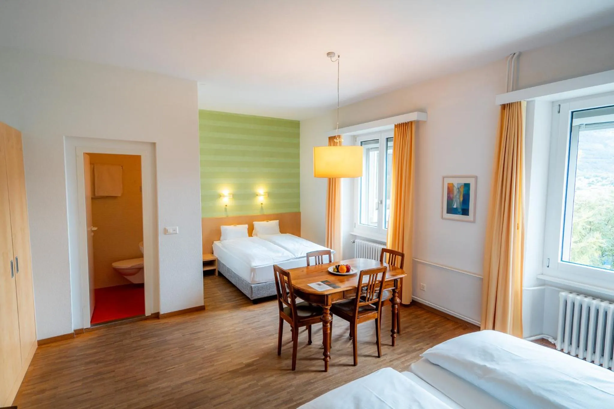 Photo of the whole room, Bed in Hotel Haus Schönstatt contactless-Check-In