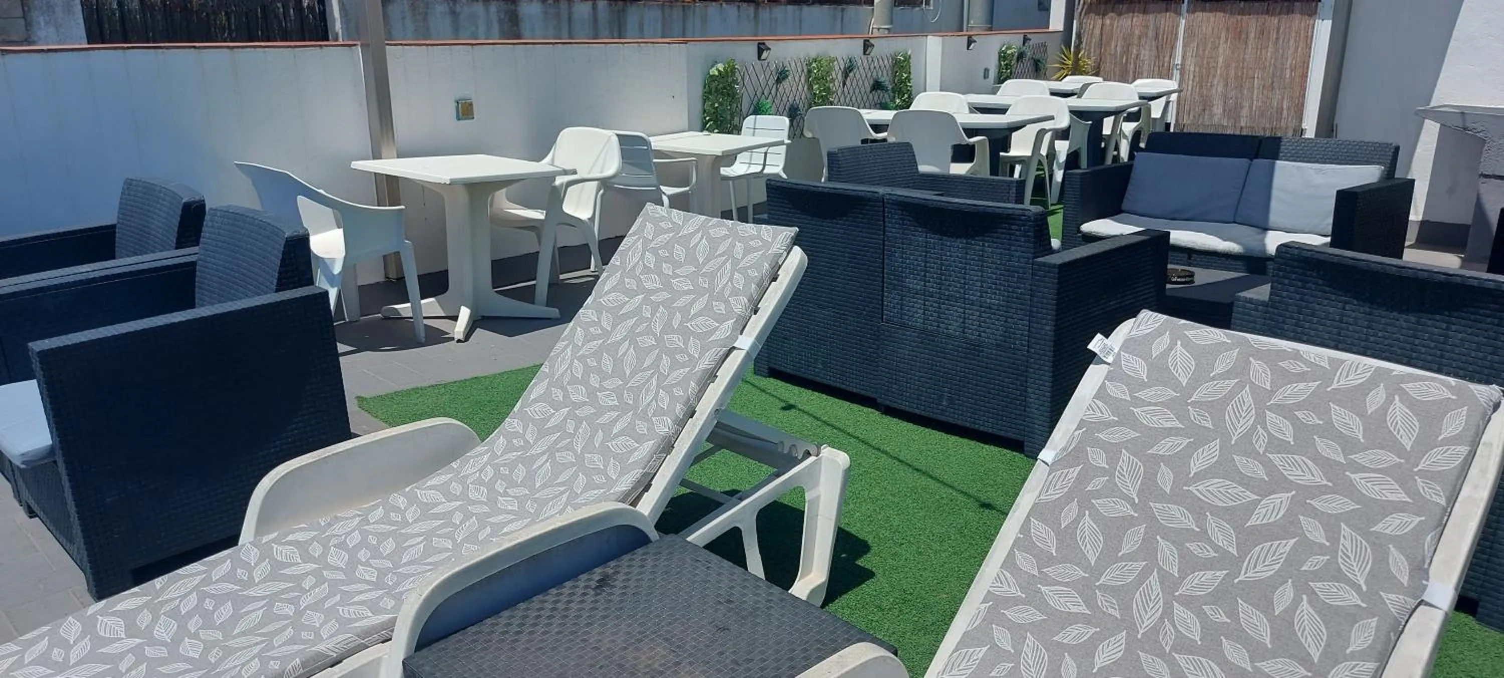 Balcony/Terrace in Hostal Santa Clara