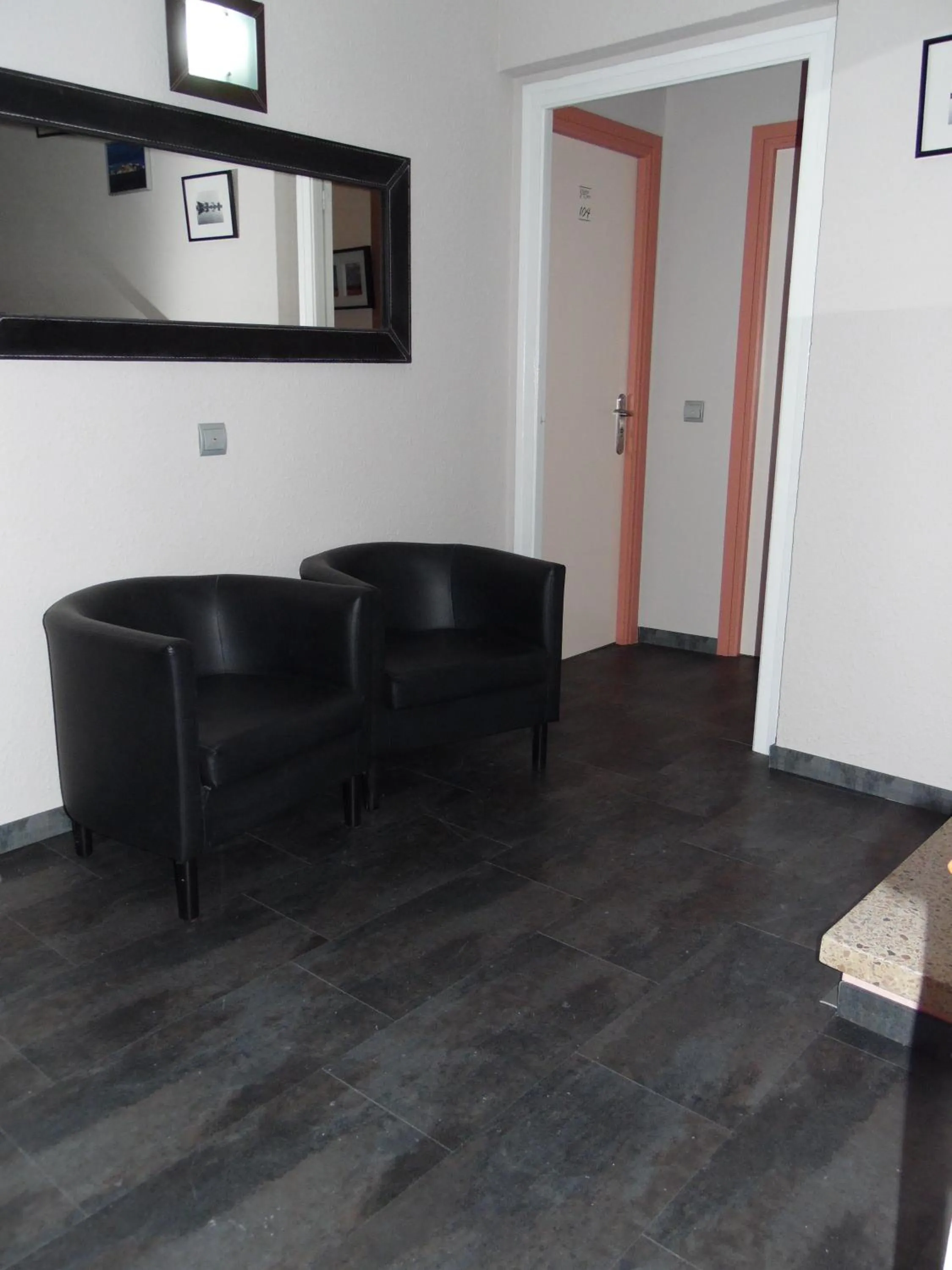 Lobby or reception in Hostal Santa Clara