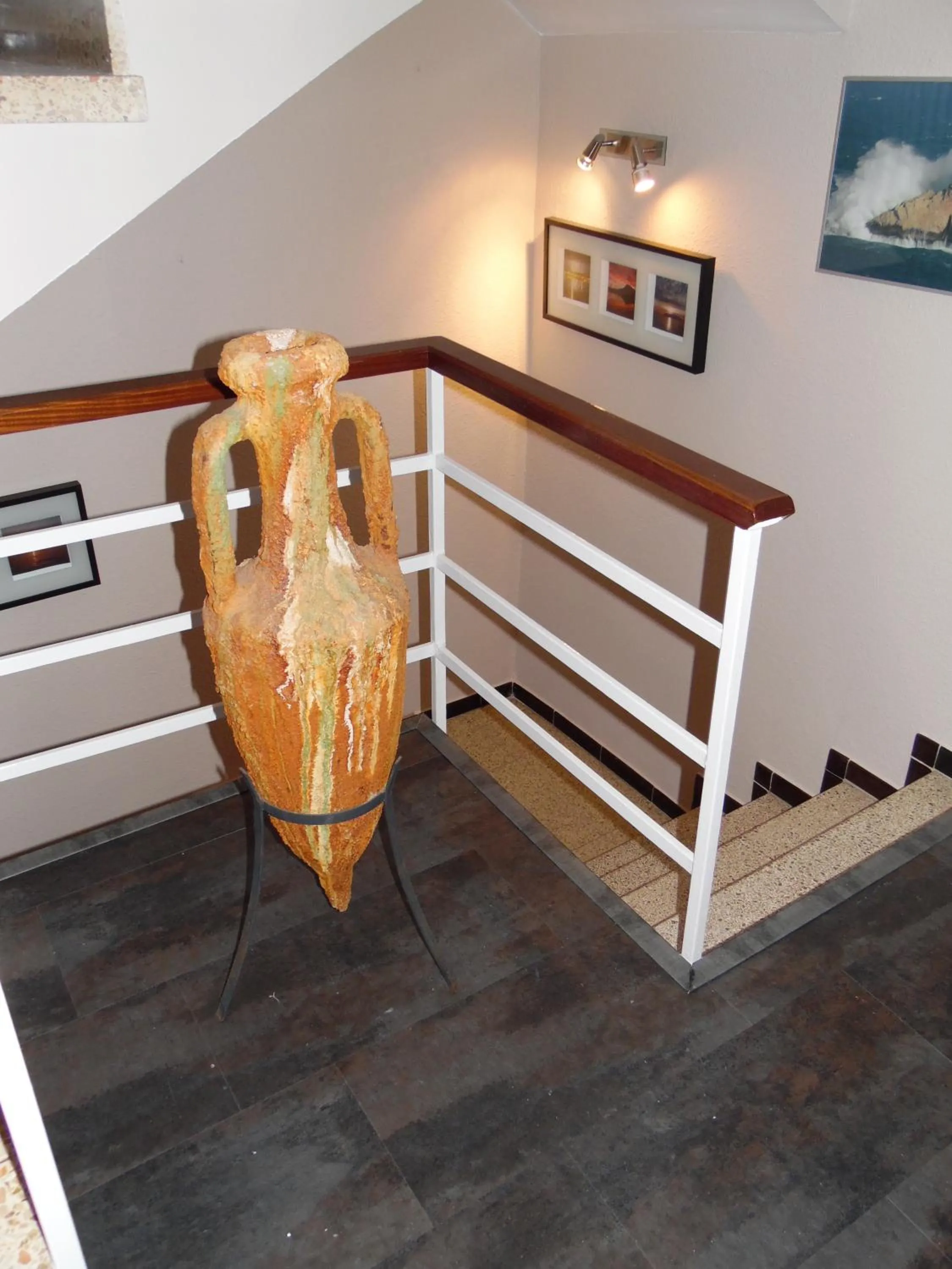 Lobby or reception, Bed in Hostal Santa Clara