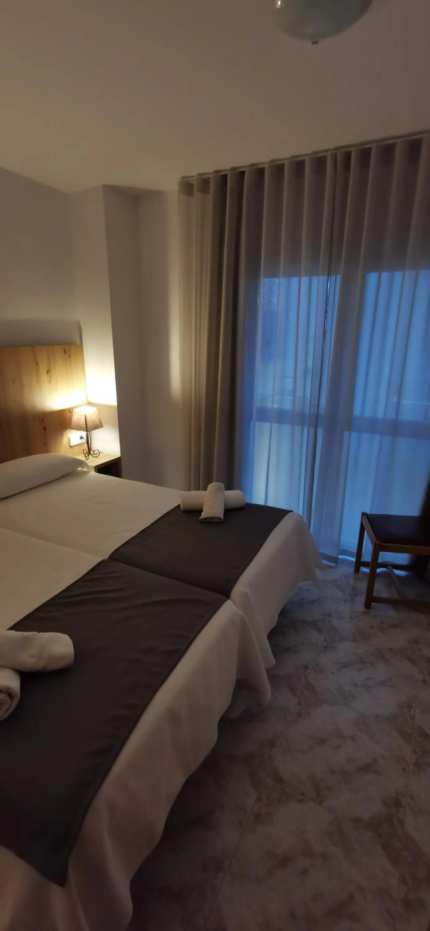 Bed in Hostal Santa Clara