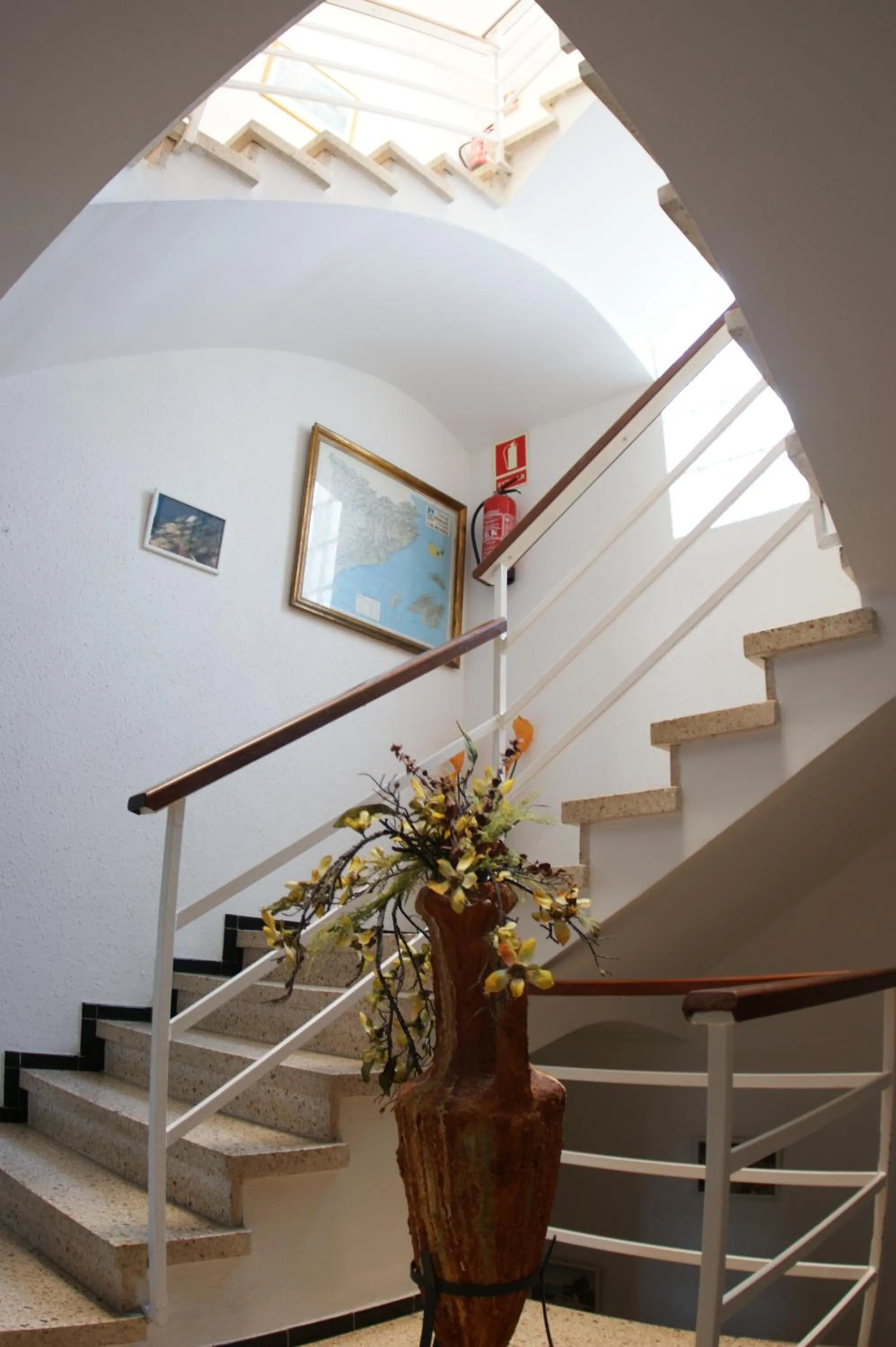 Lobby or reception in Hostal Santa Clara