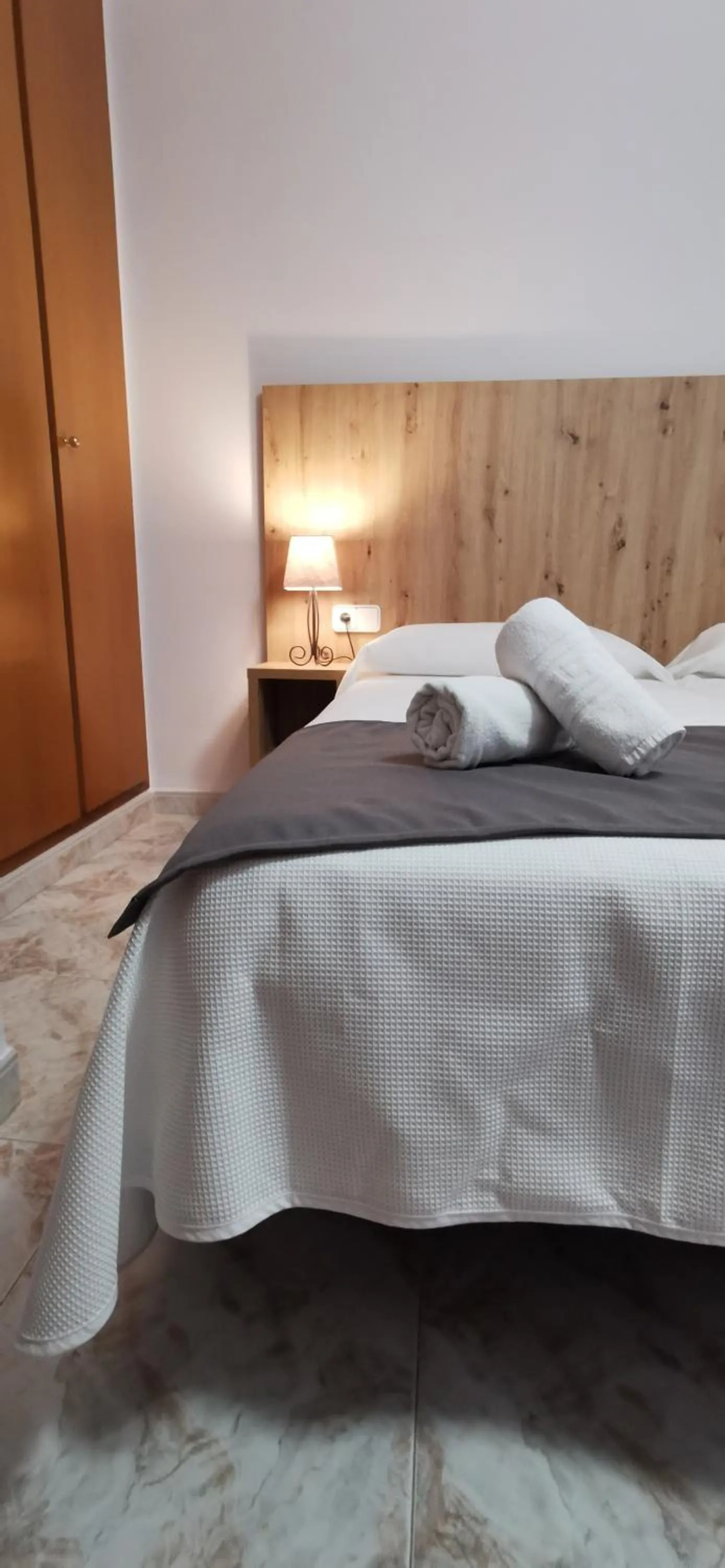 Bed in Hostal Santa Clara