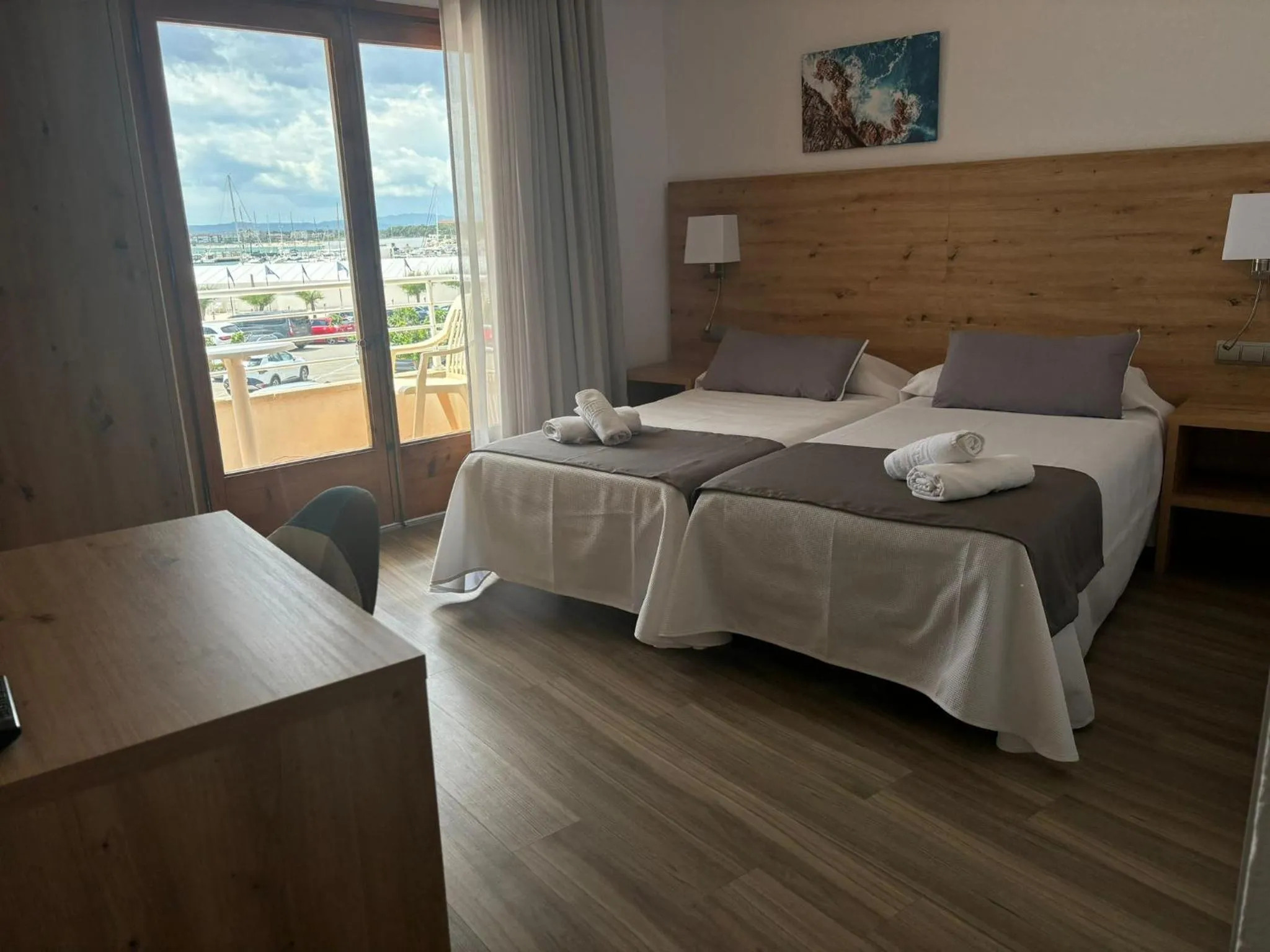 Bed in Hostal Santa Clara