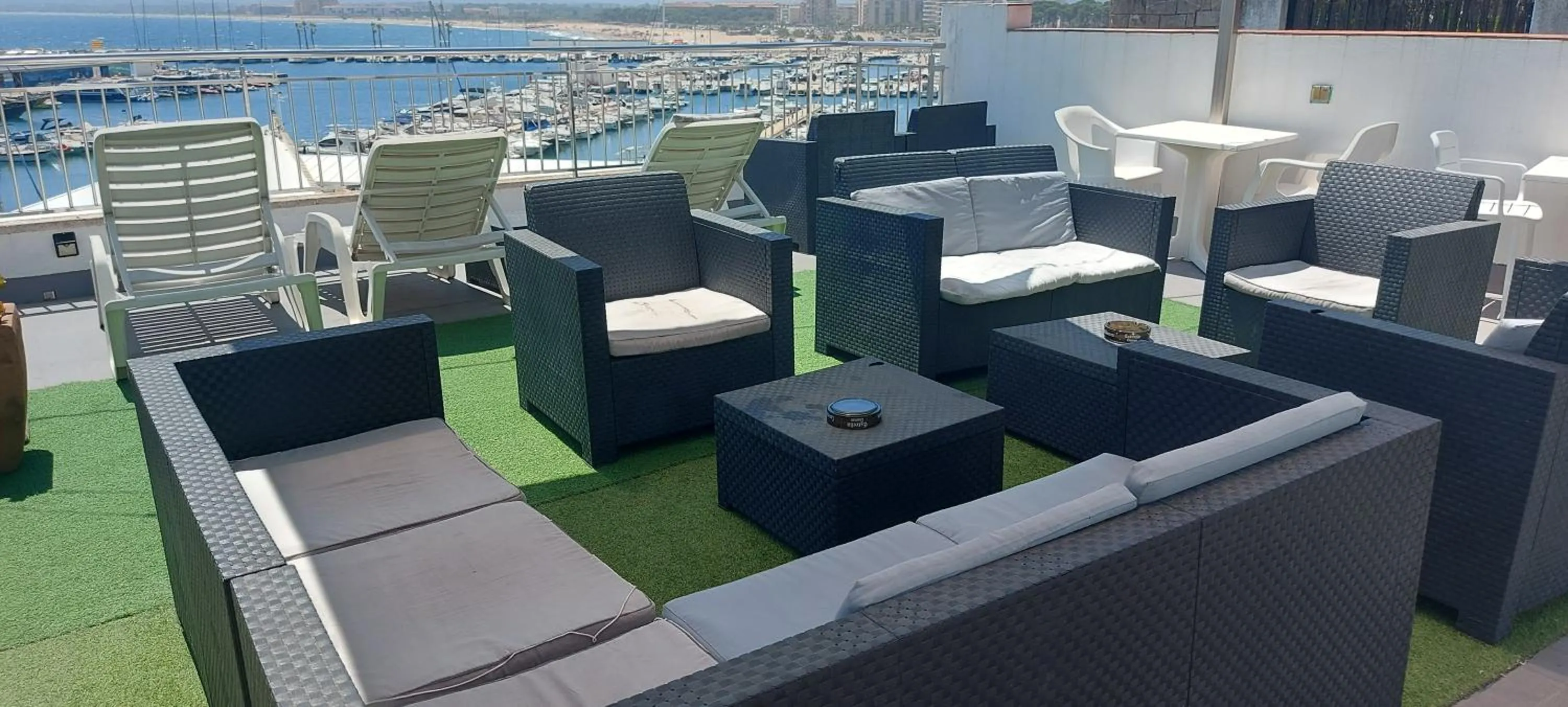 Balcony/Terrace in Hostal Santa Clara