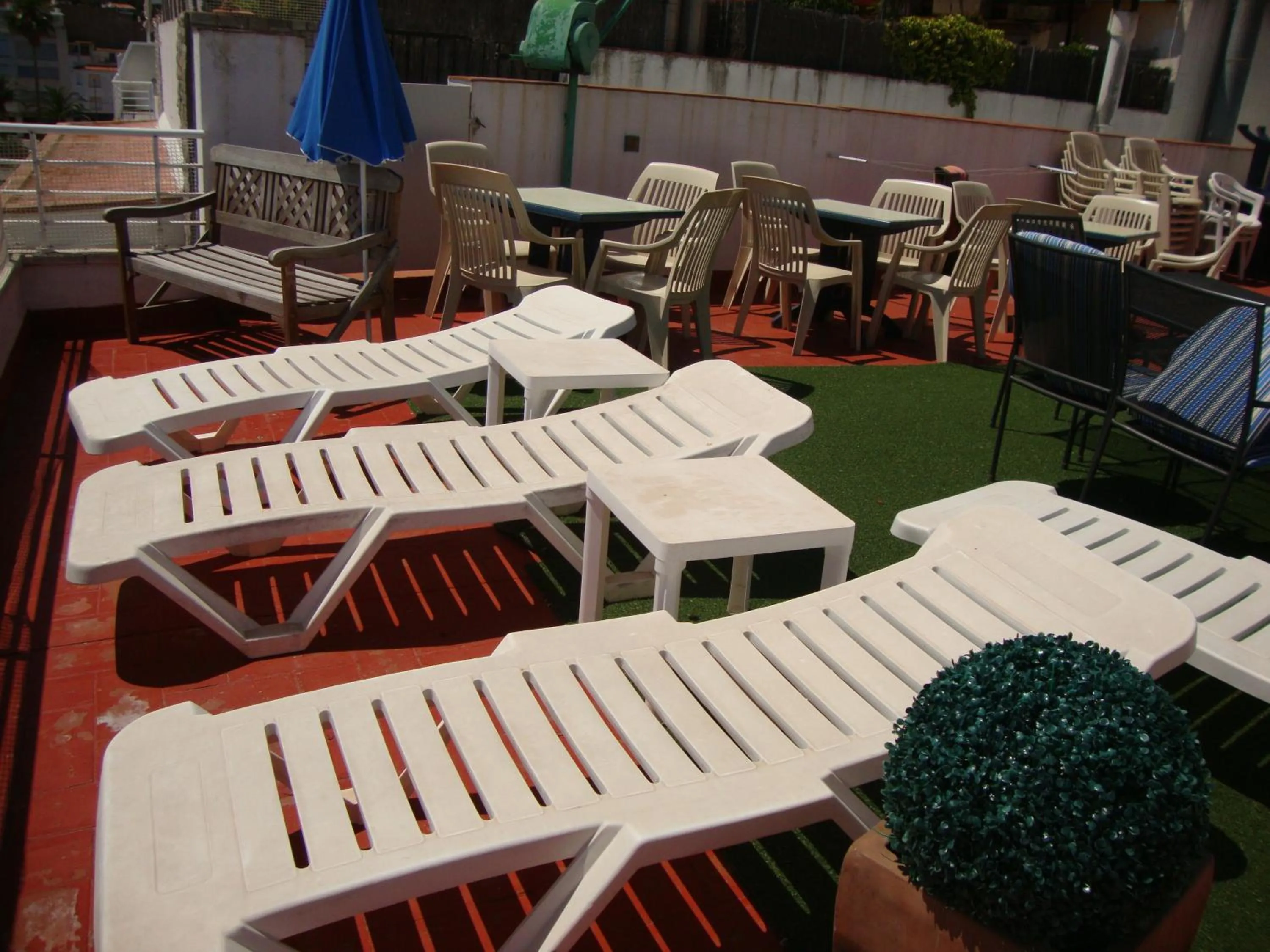 Balcony/Terrace in Hostal Santa Clara