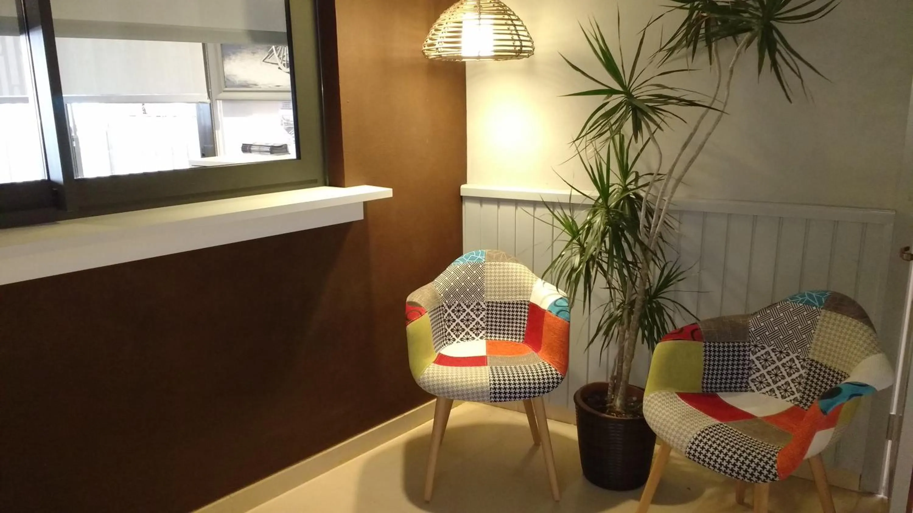 Lobby or reception in Hostal Santa Clara