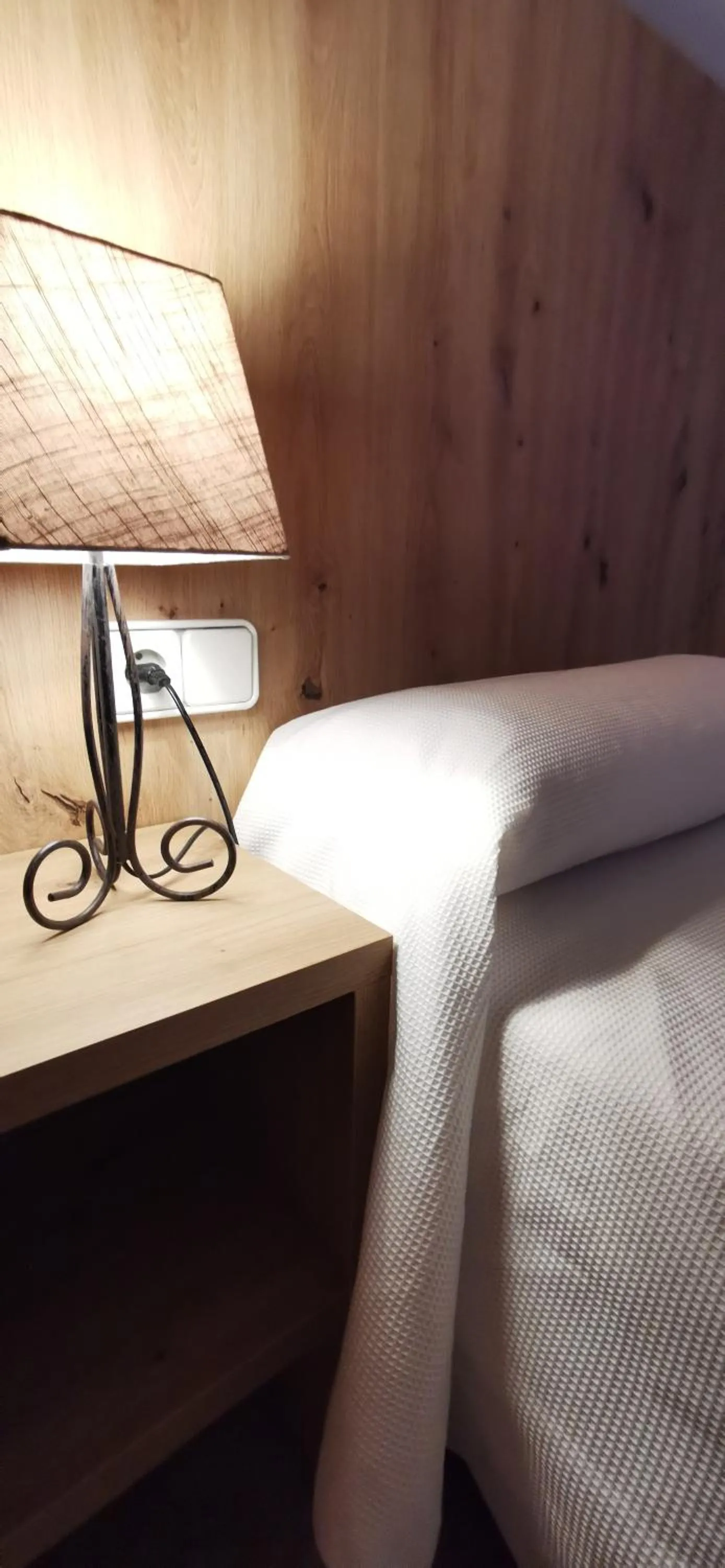 Bed in Hostal Santa Clara