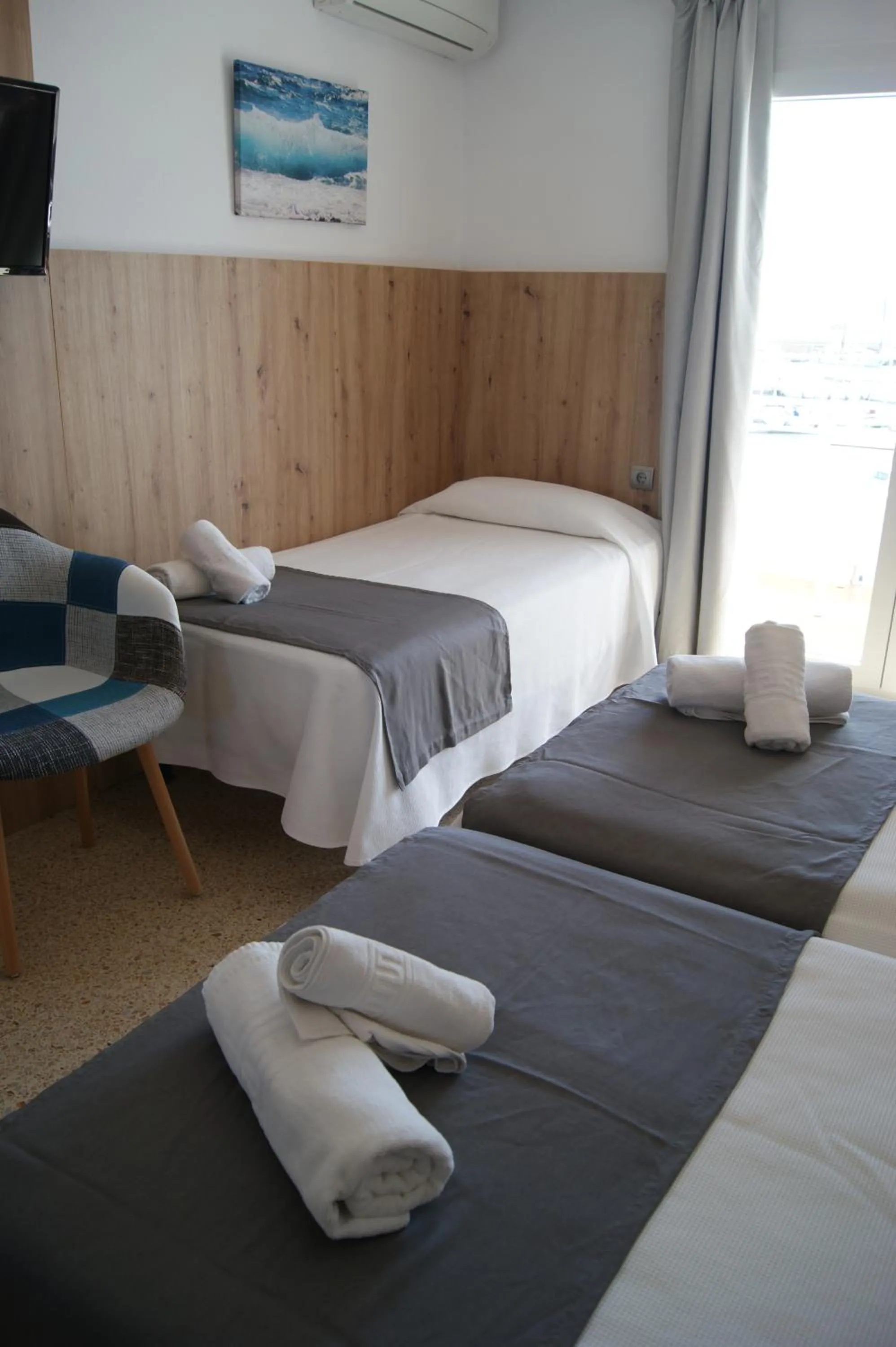 Bed in Hostal Santa Clara
