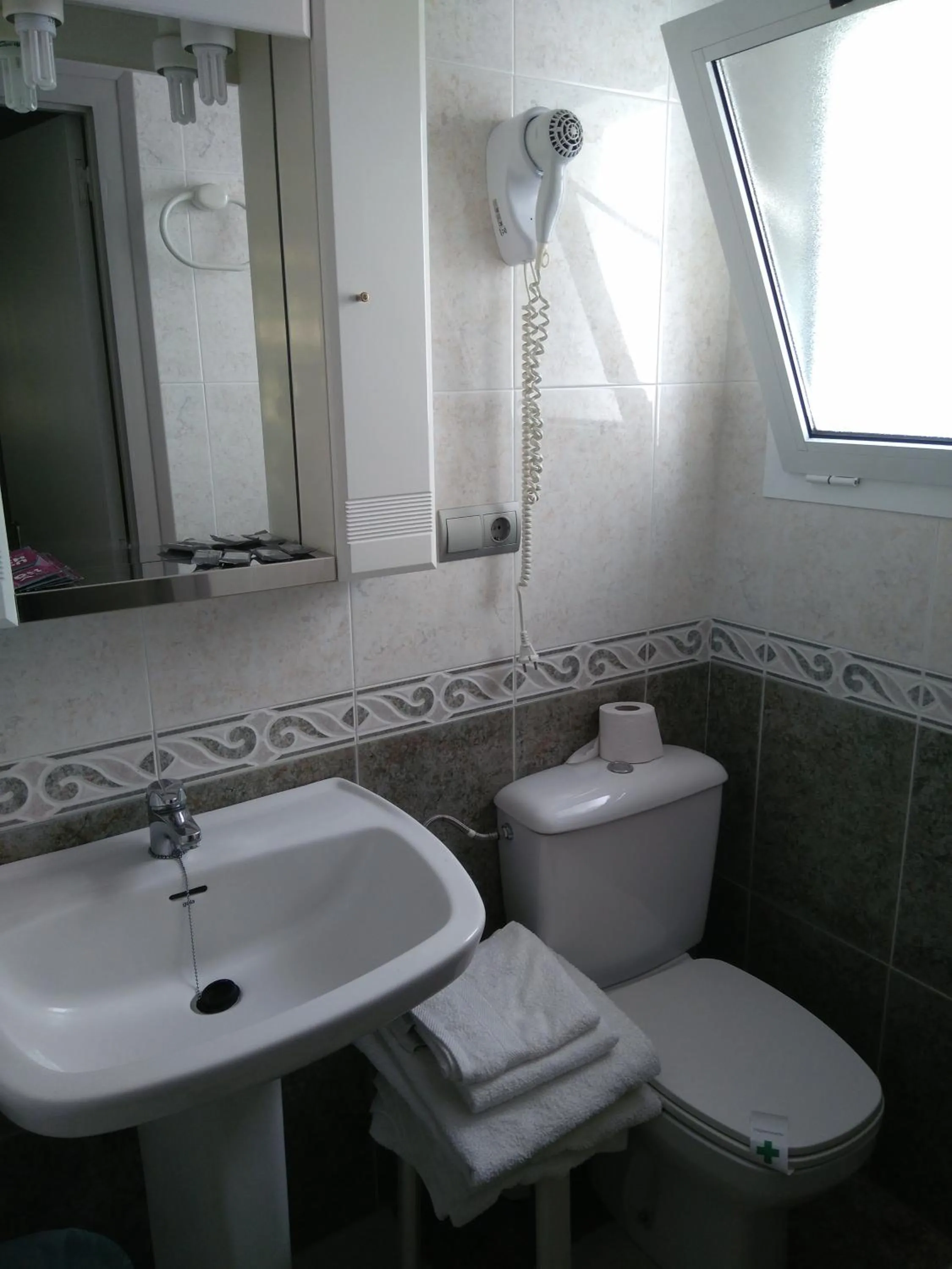 Bathroom in Hostal Santa Clara