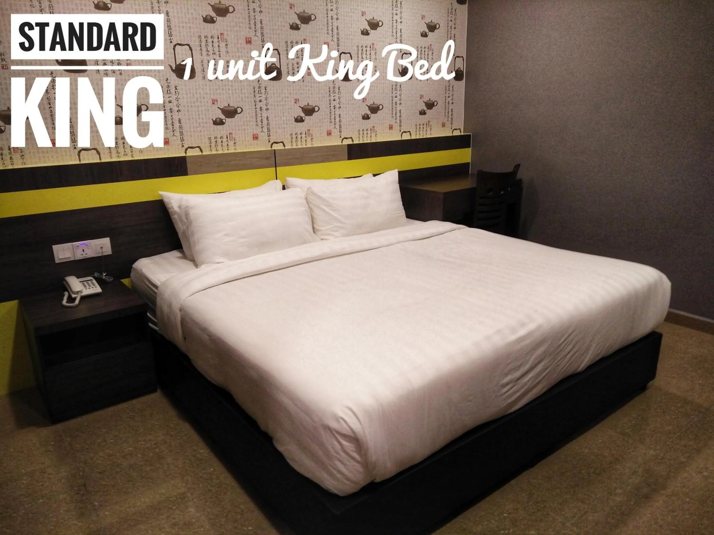 Bed in Kampar Boutique Hotel