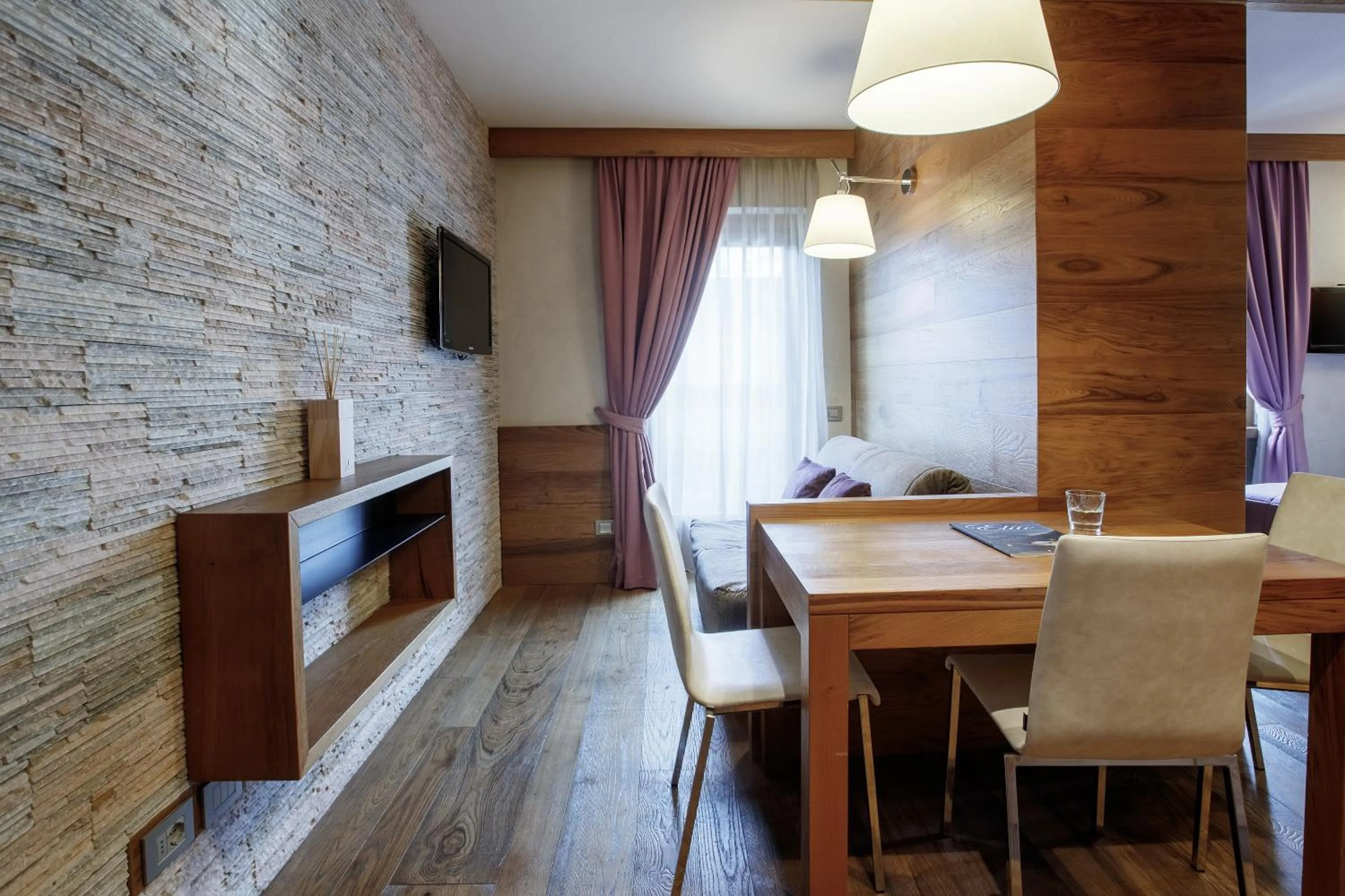 Living room in Sottovento Luxury Hospitality