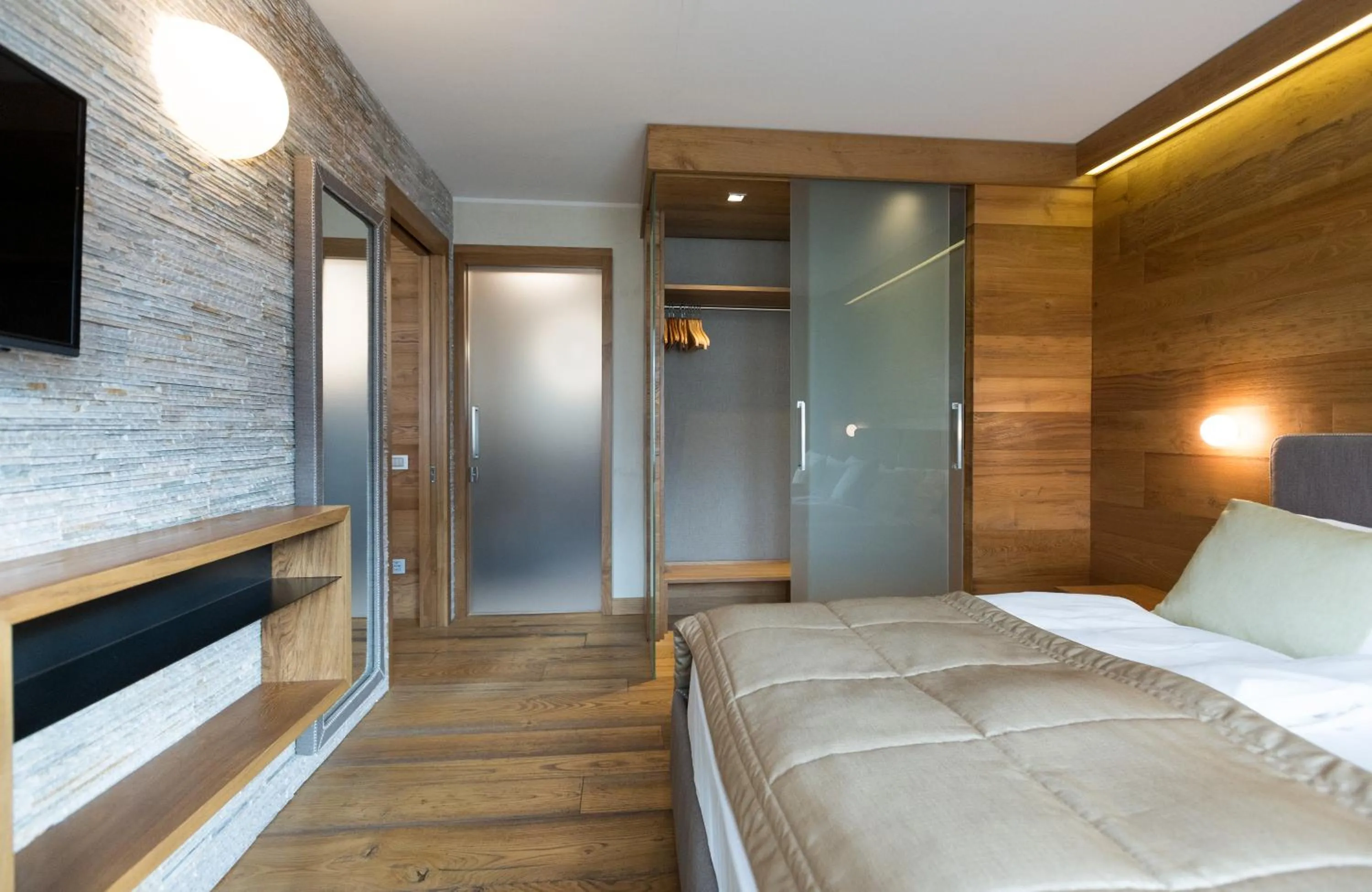 Bed in Sottovento Luxury Hospitality