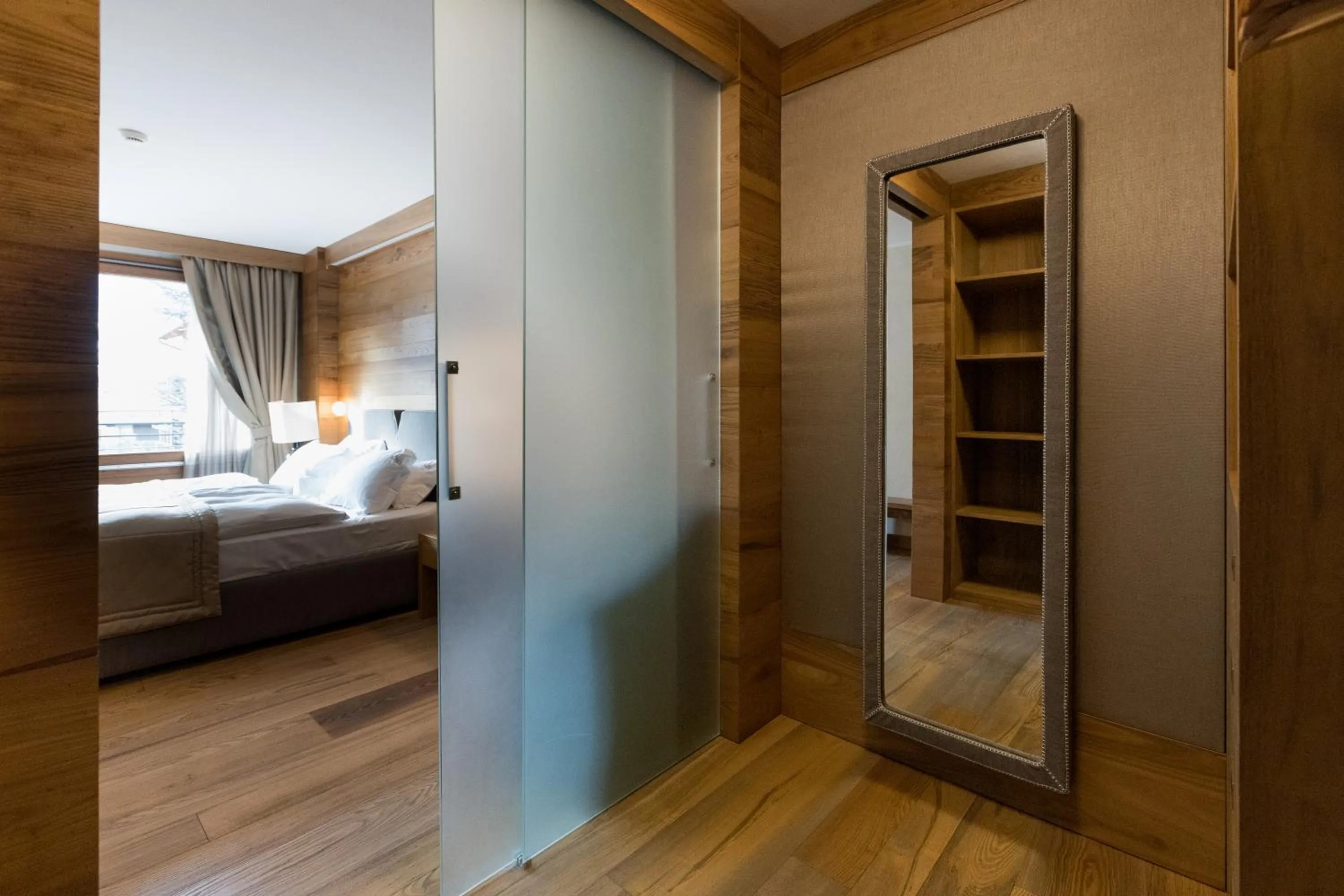 Bed in Sottovento Luxury Hospitality