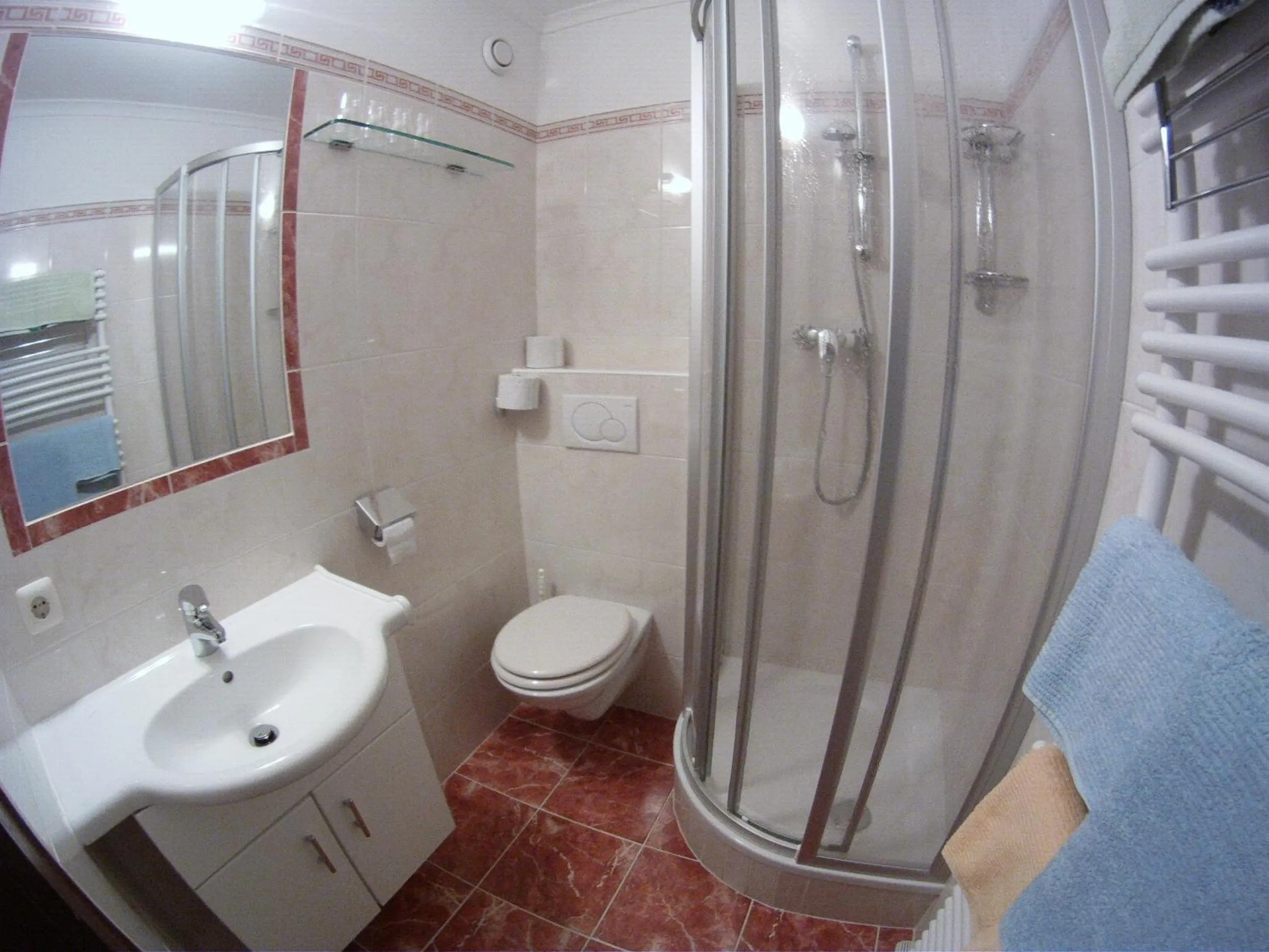 Bathroom in Pension Norika