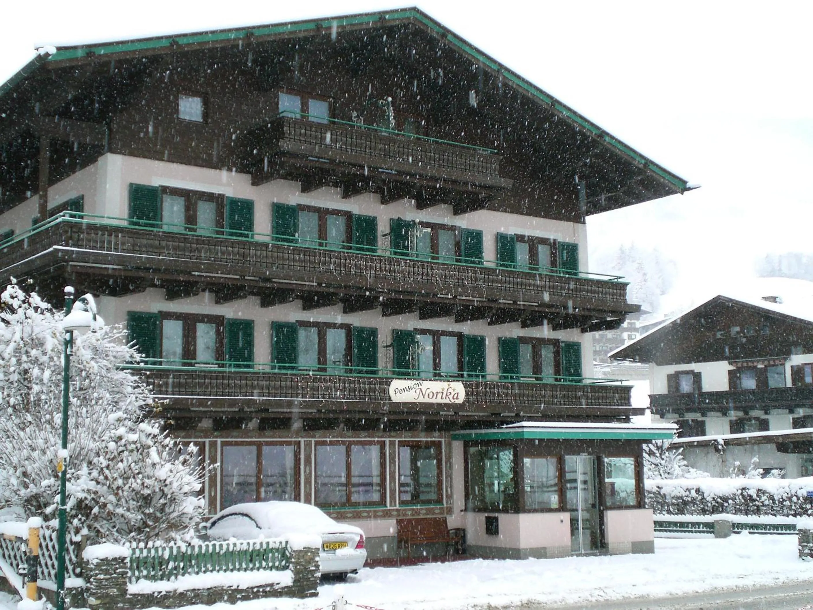 Property building in Pension Norika