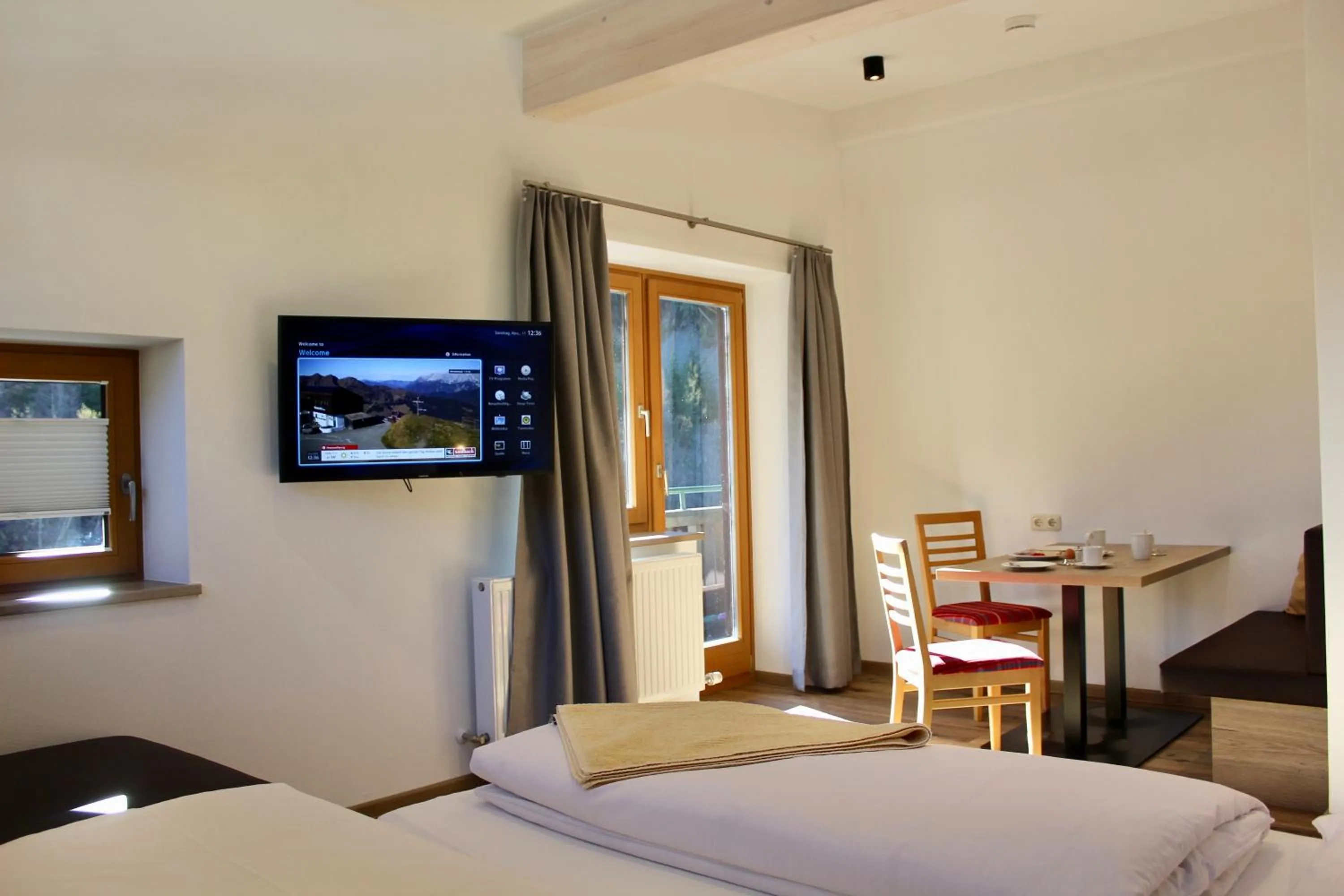 Decorative detail, Bed in Pension Norika