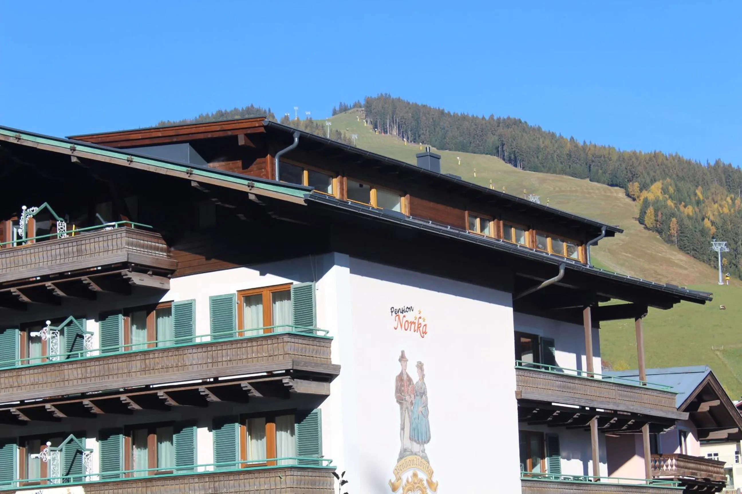 Property building in Pension Norika