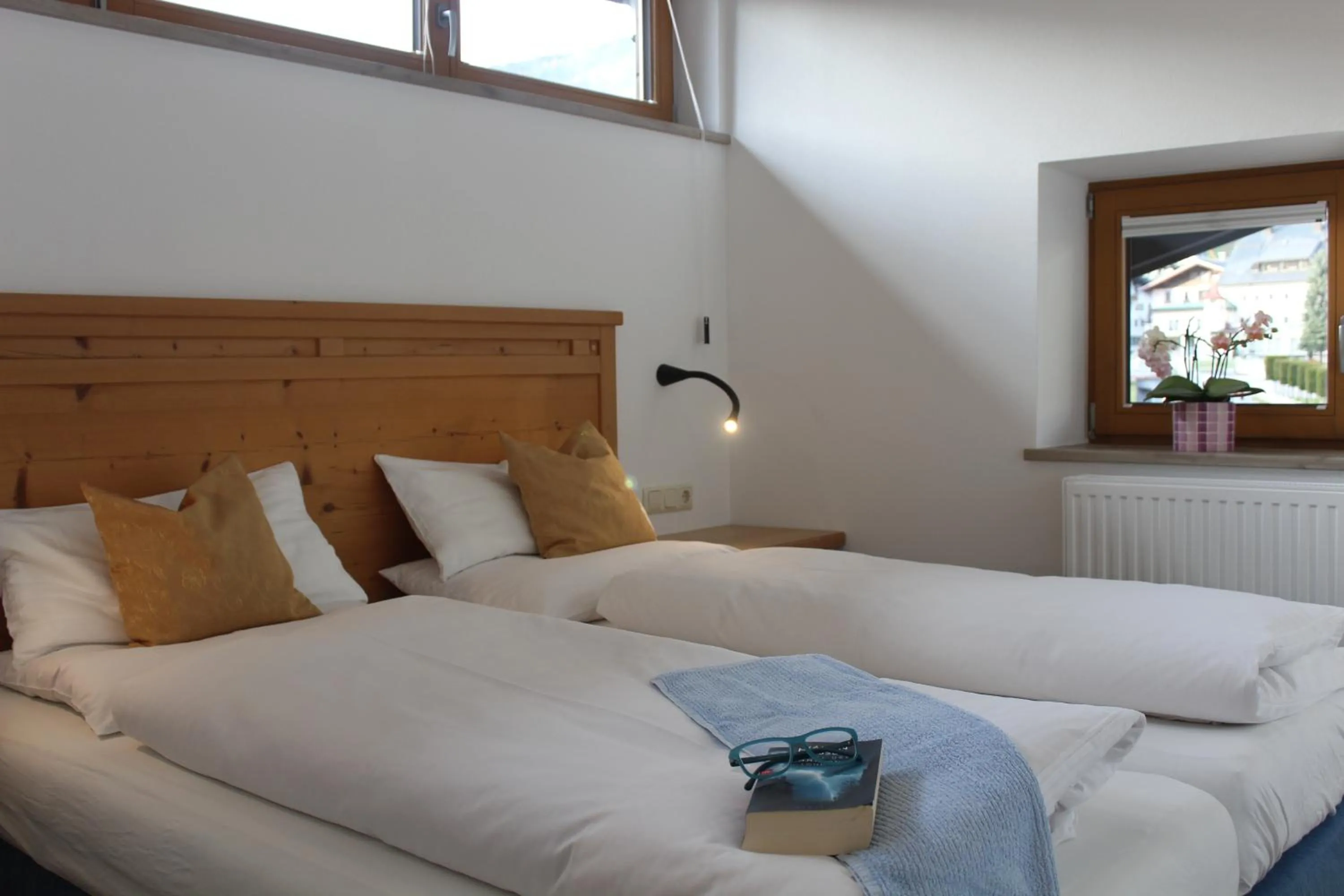 Bedroom, Bed in Pension Norika