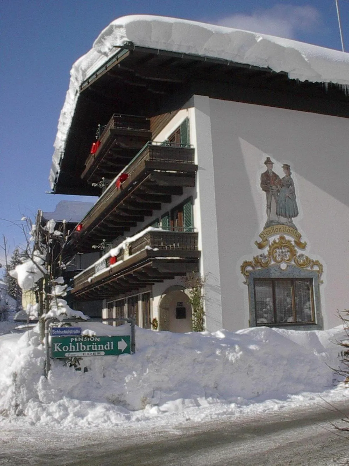 Facade/entrance in Pension Norika