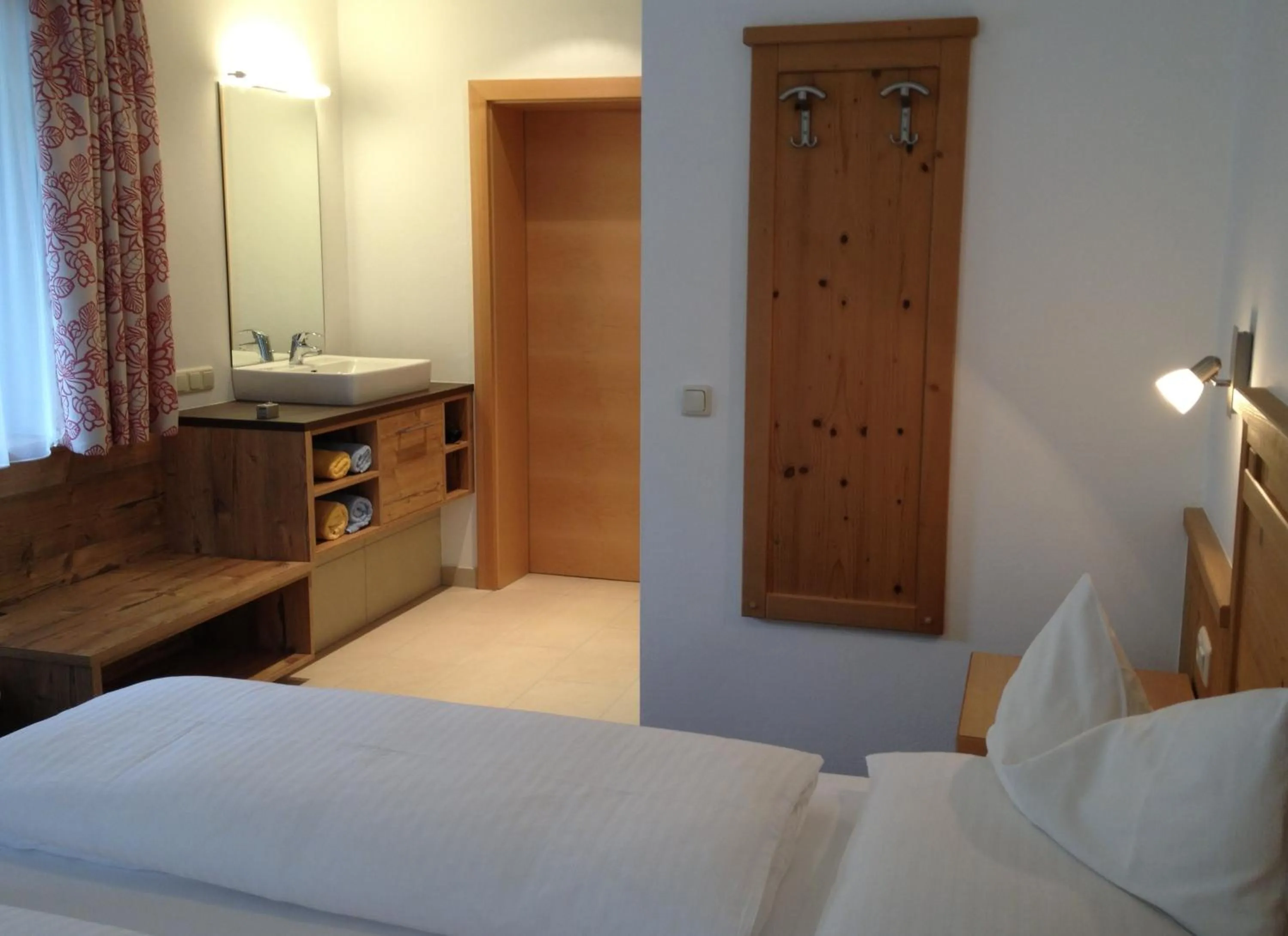 Decorative detail, Bed in Pension Norika