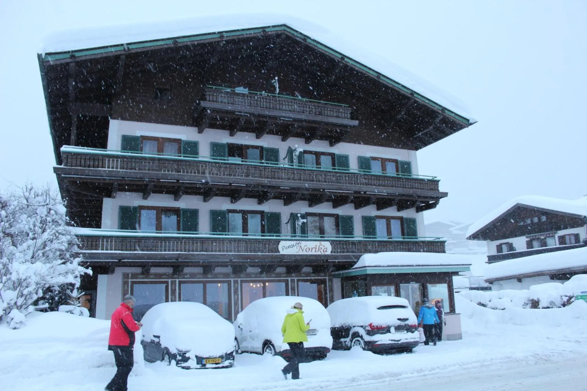 Property building in Pension Norika
