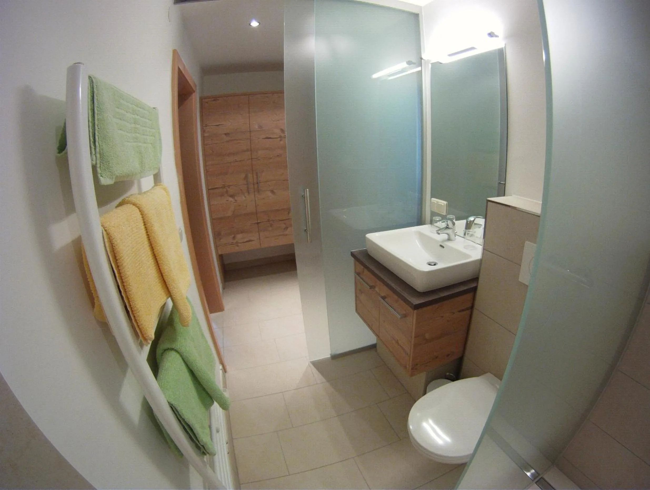 Bathroom in Pension Norika