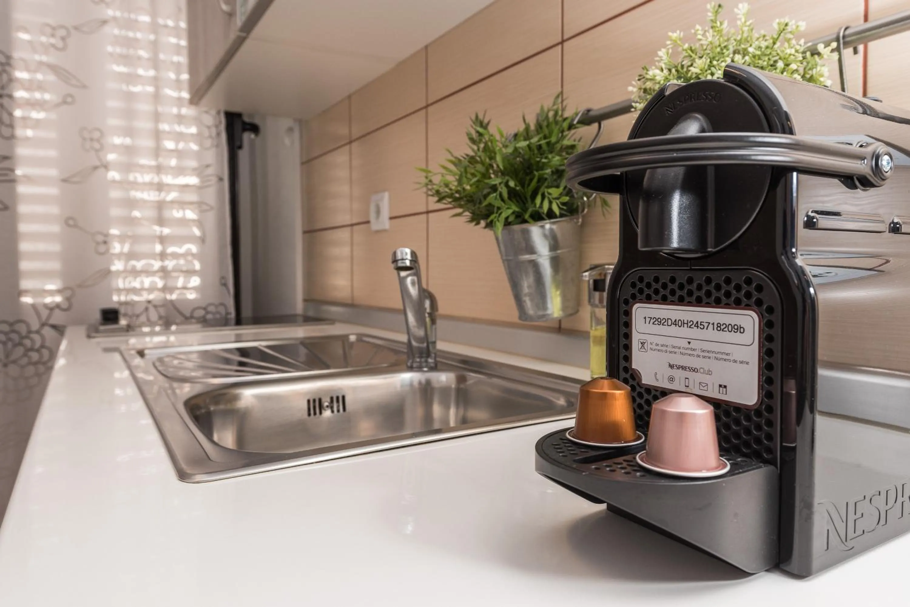 Coffee/tea facilities in Apartments Donat